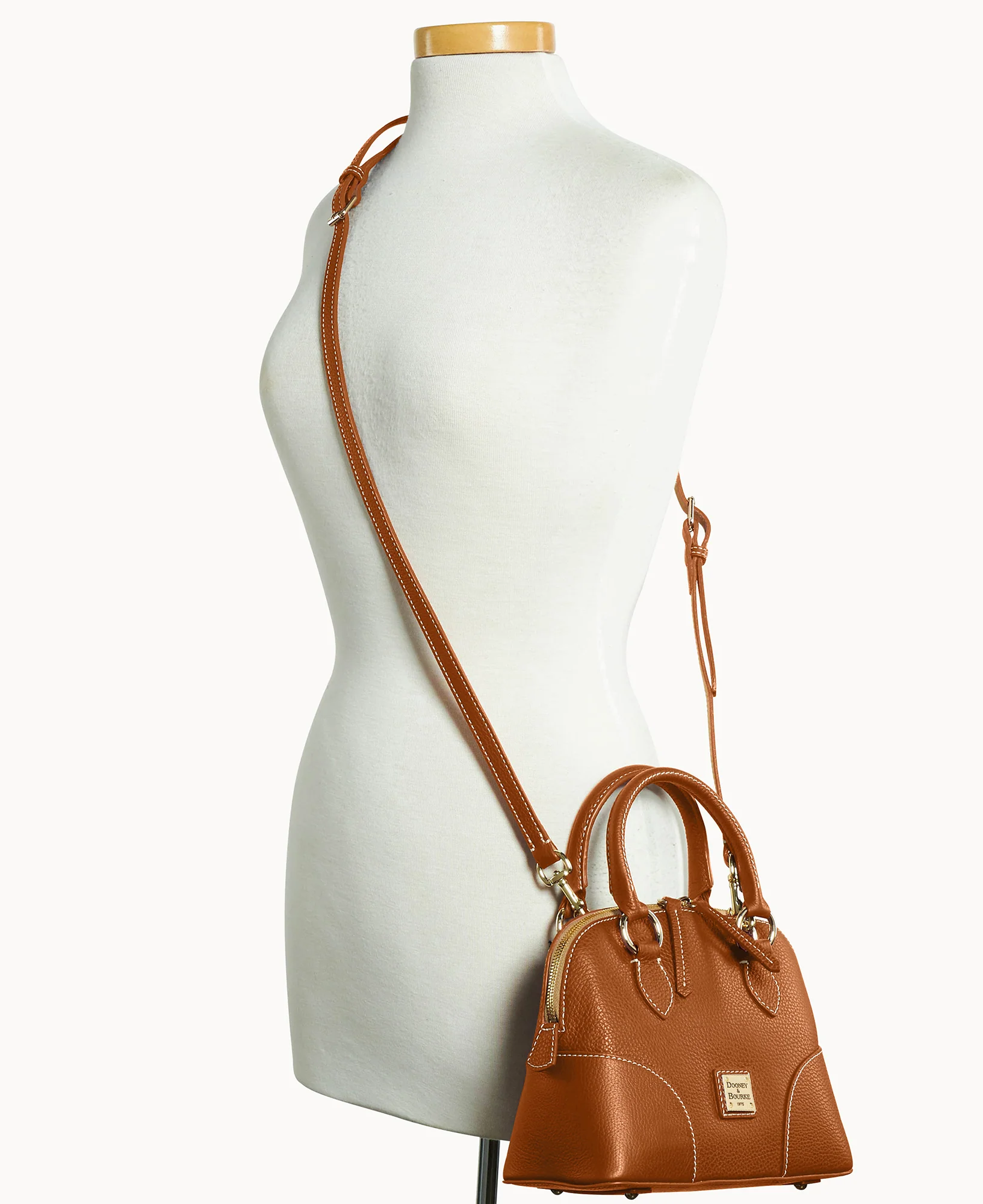 Lucca Leather Small Satchel - Image 20