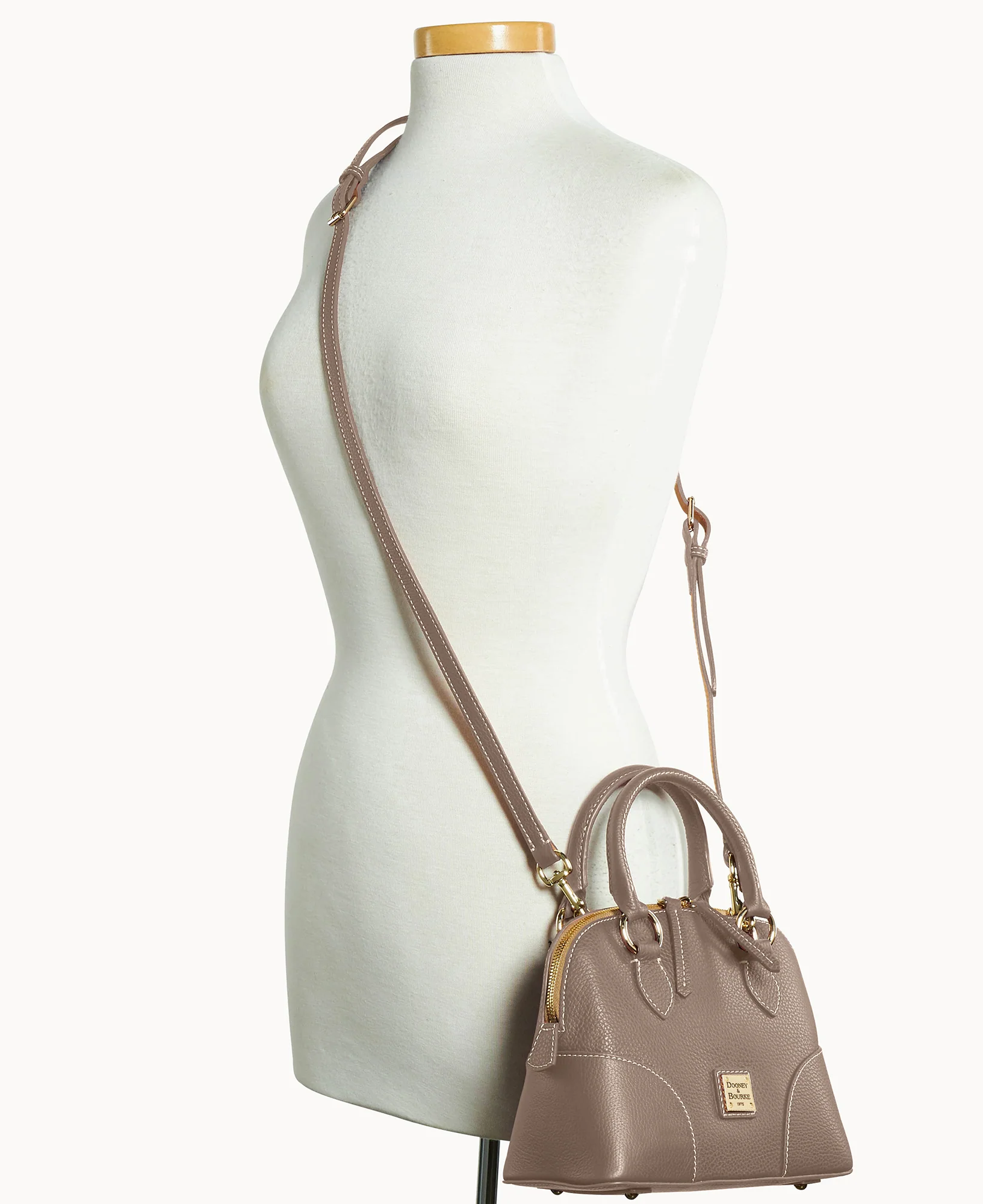 Lucca Leather Small Satchel - Image 27