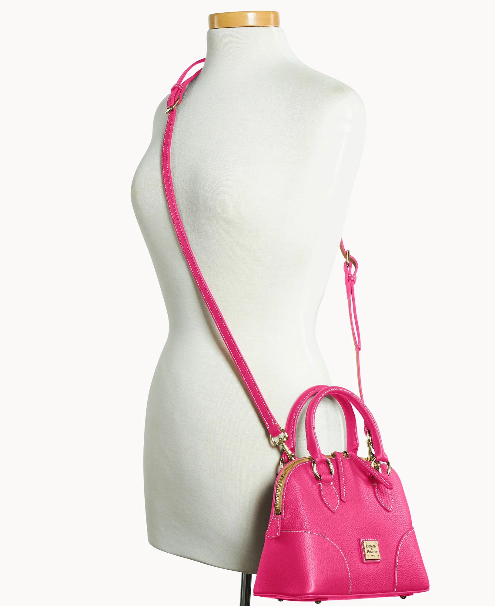 Lucca Leather Small Satchel - Image 30