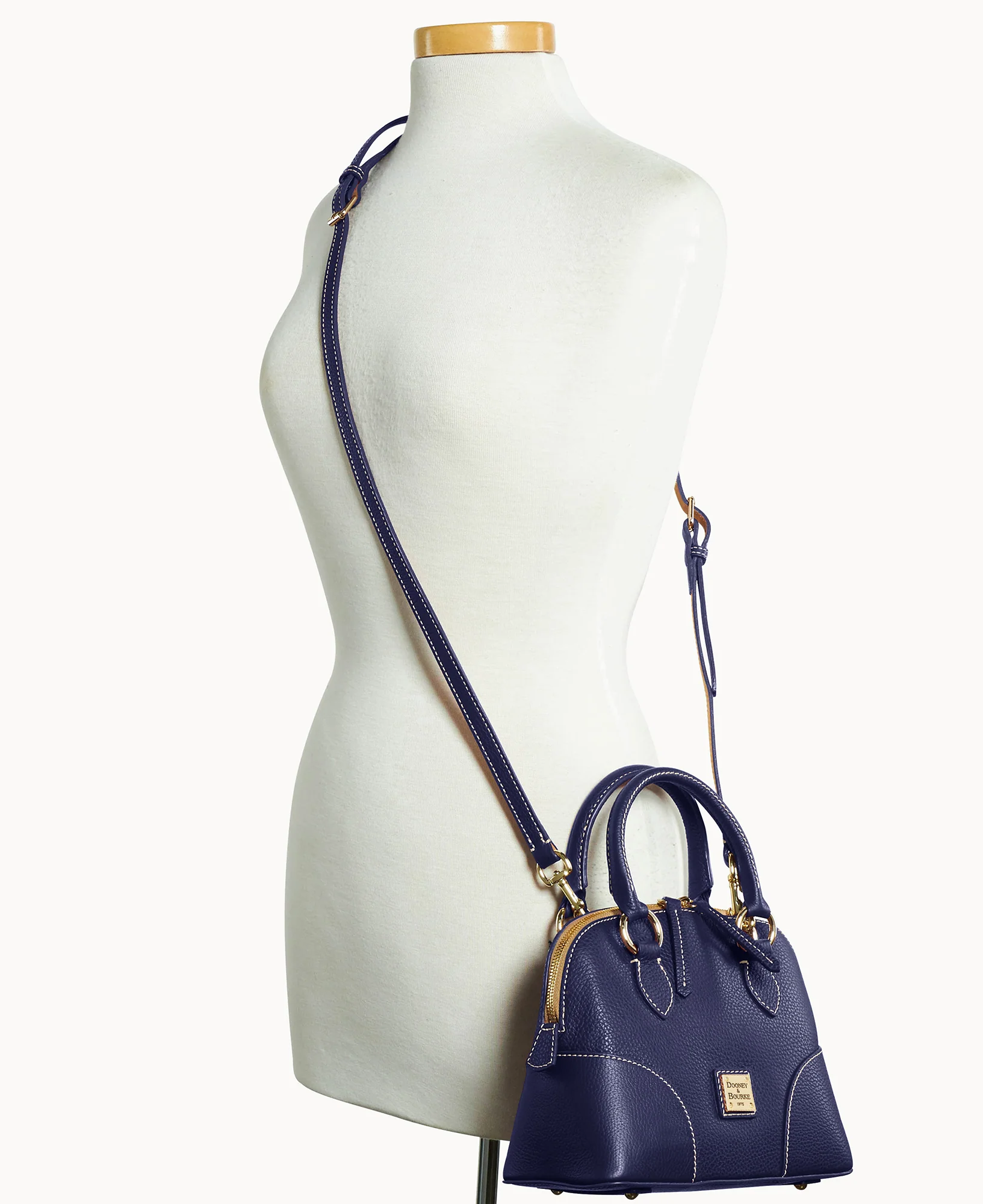 Lucca Leather Small Satchel - Image 44