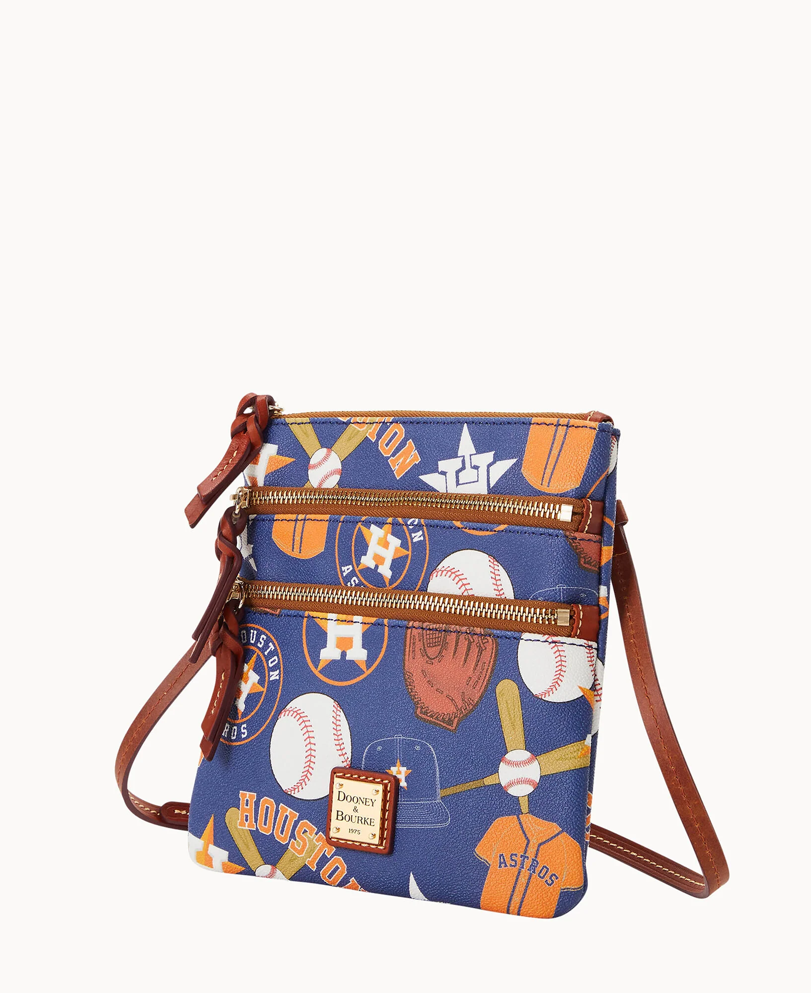 MLB Astros Triple Zip Crossbody - Image 2