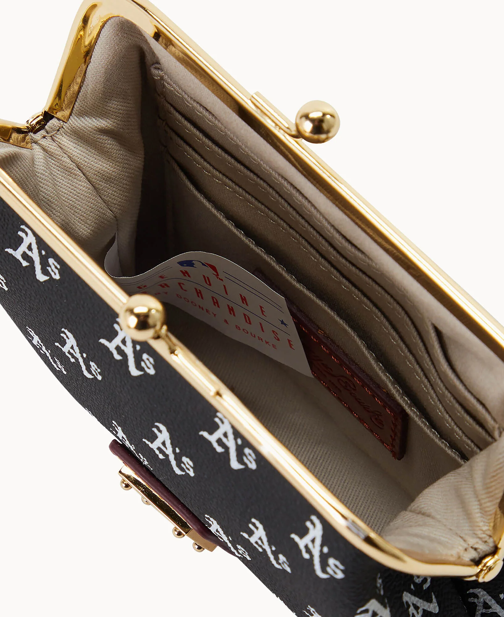 MLB Athletics Large Framed Purse - Image 3