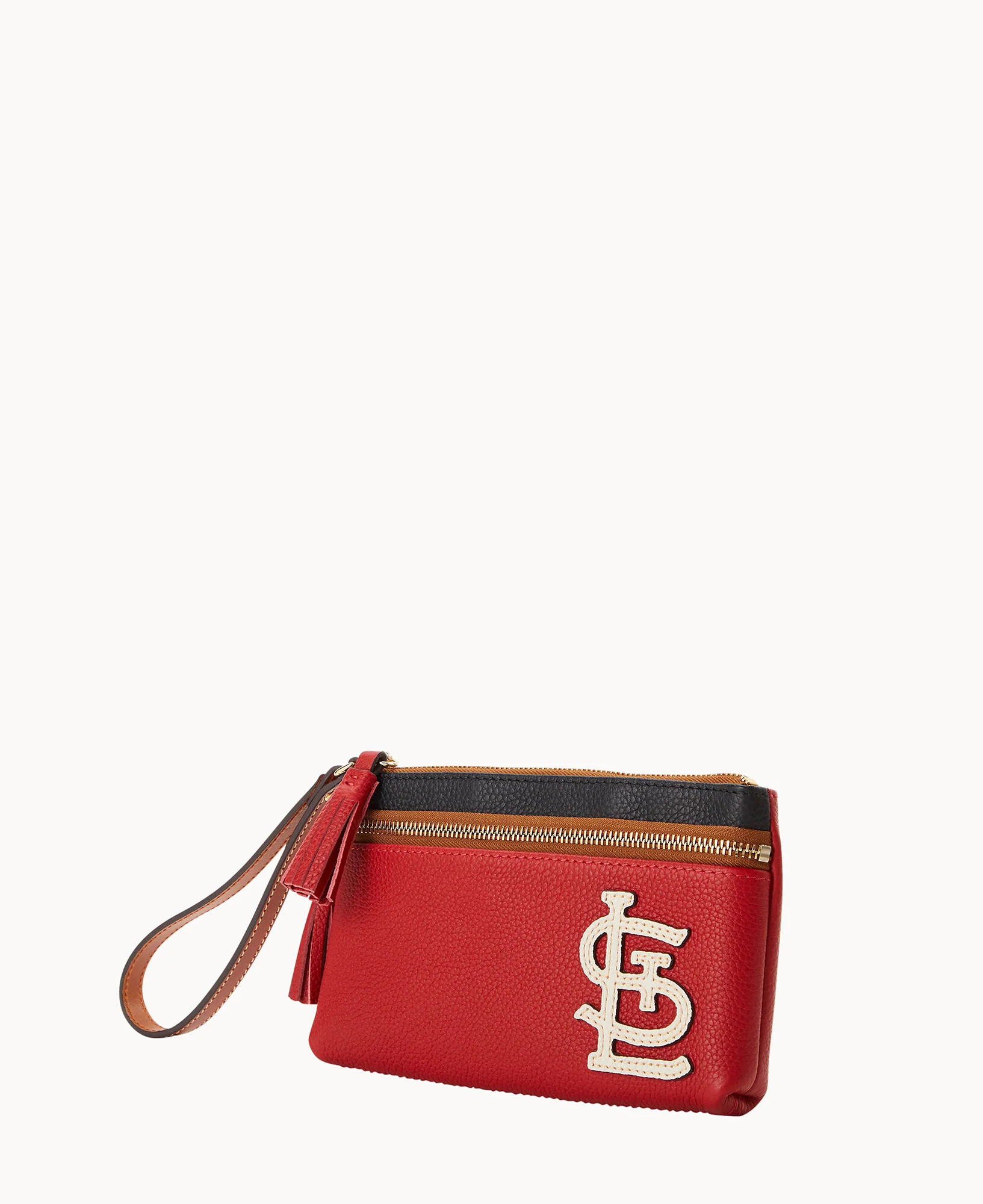 MLB Cardinals Double Zip Wristlet - Image 2