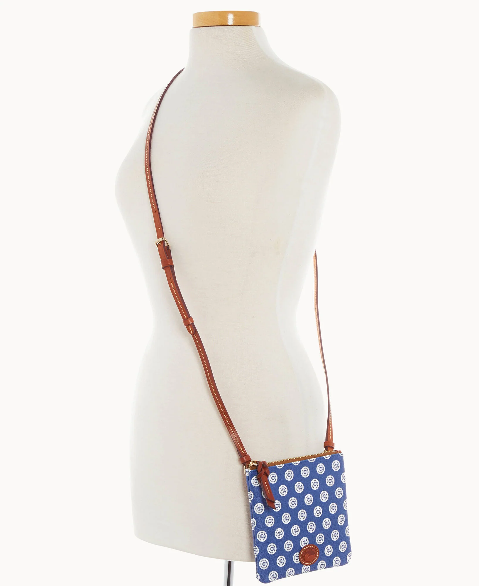 MLB Cubs Small North South Top Zip Crossbody - Image 3