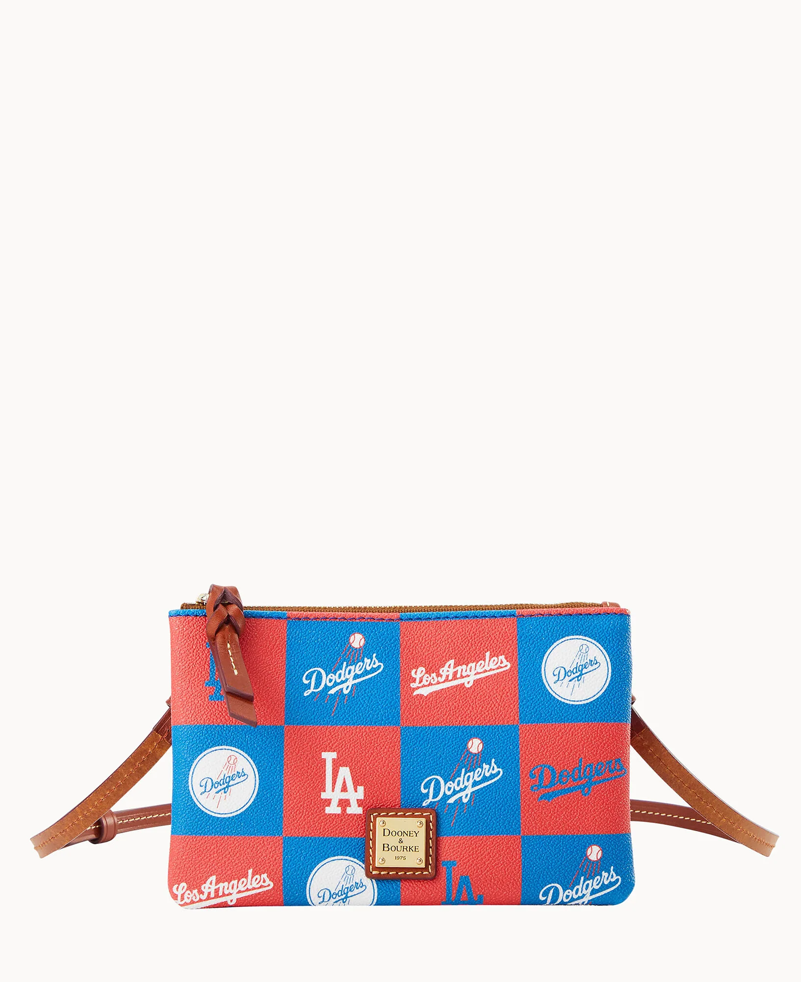 MLB Dodgers Top Zip Crossbody