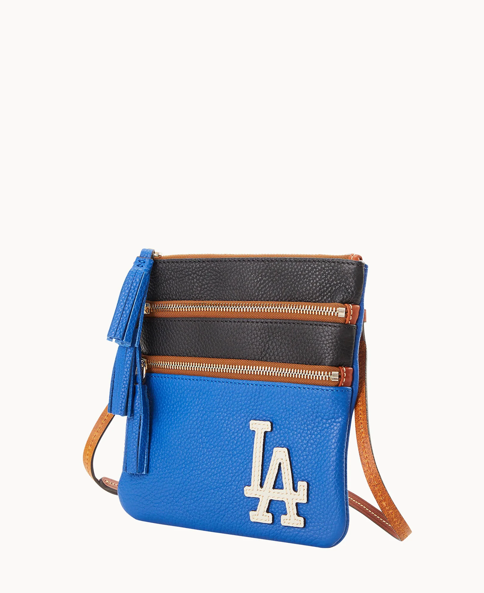 MLB Dodgers Triple Zip Crossbody - Image 2