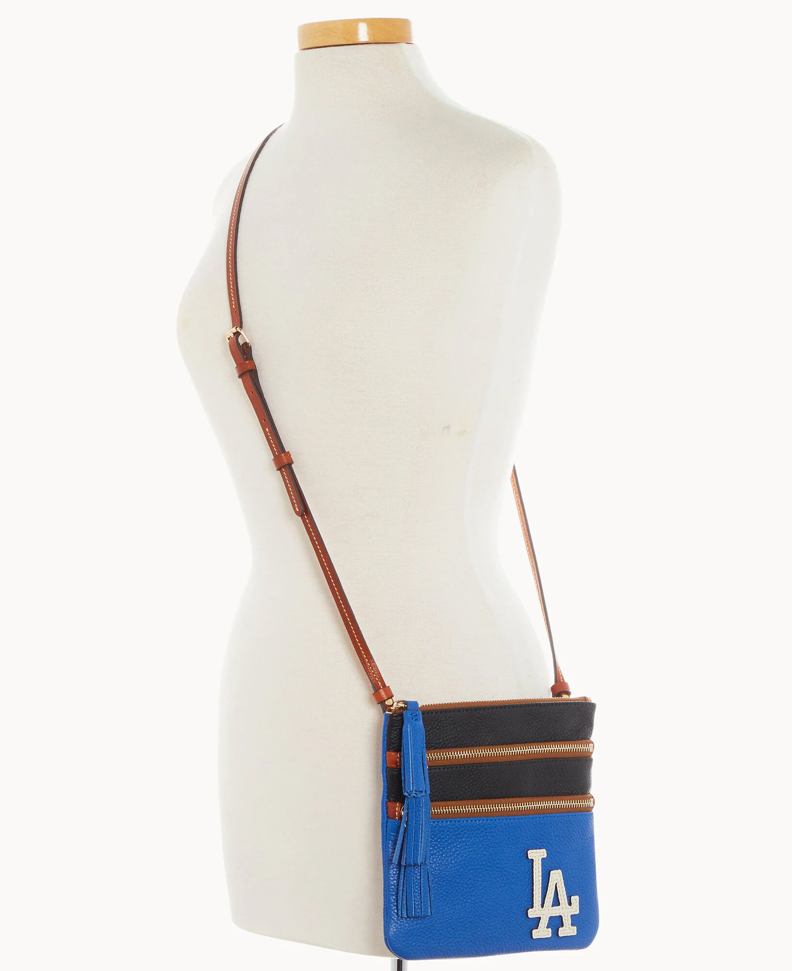 MLB Dodgers Triple Zip Crossbody - Image 5