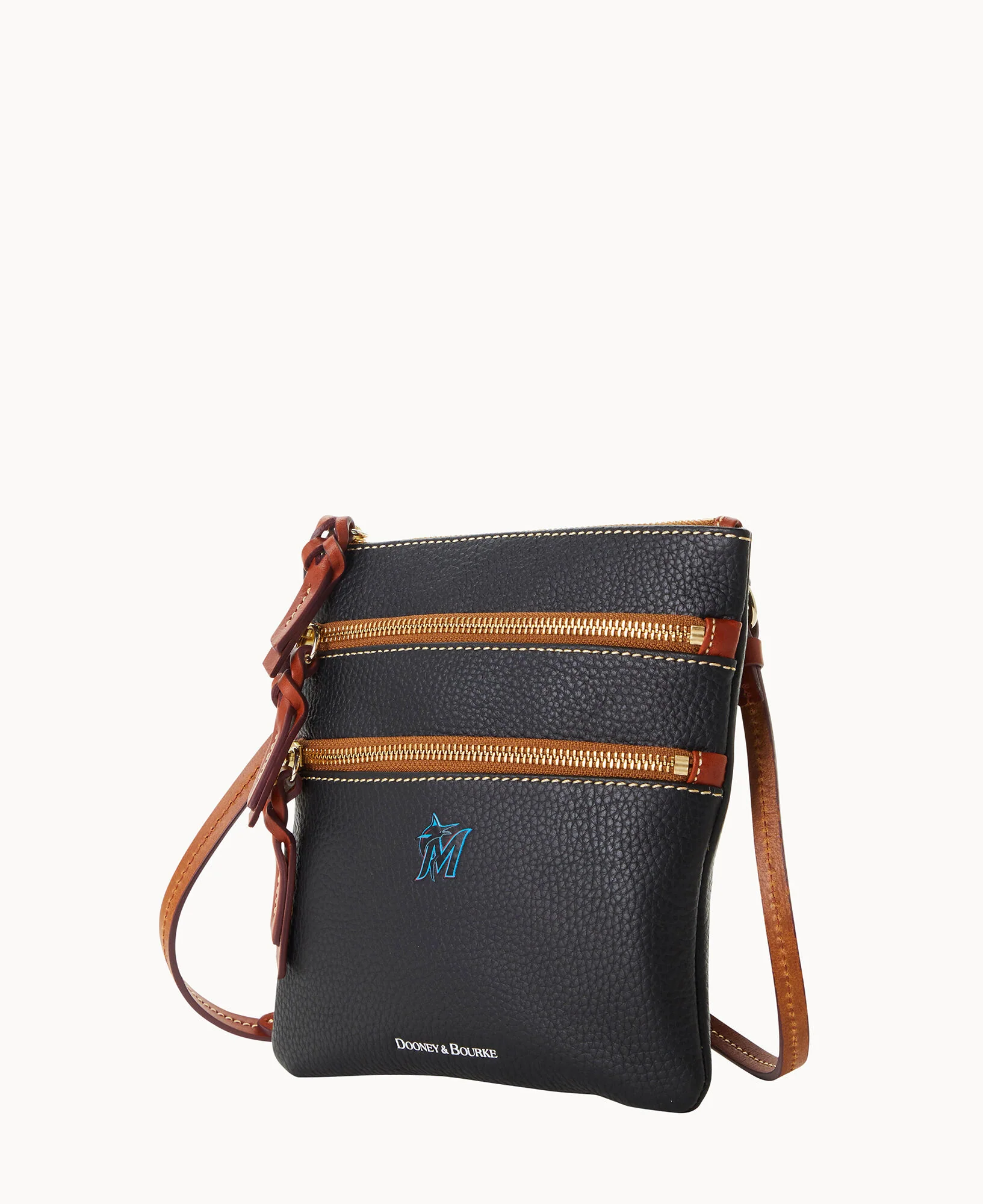 MLB Marlins North South Triple Zip Crossbody - Image 2