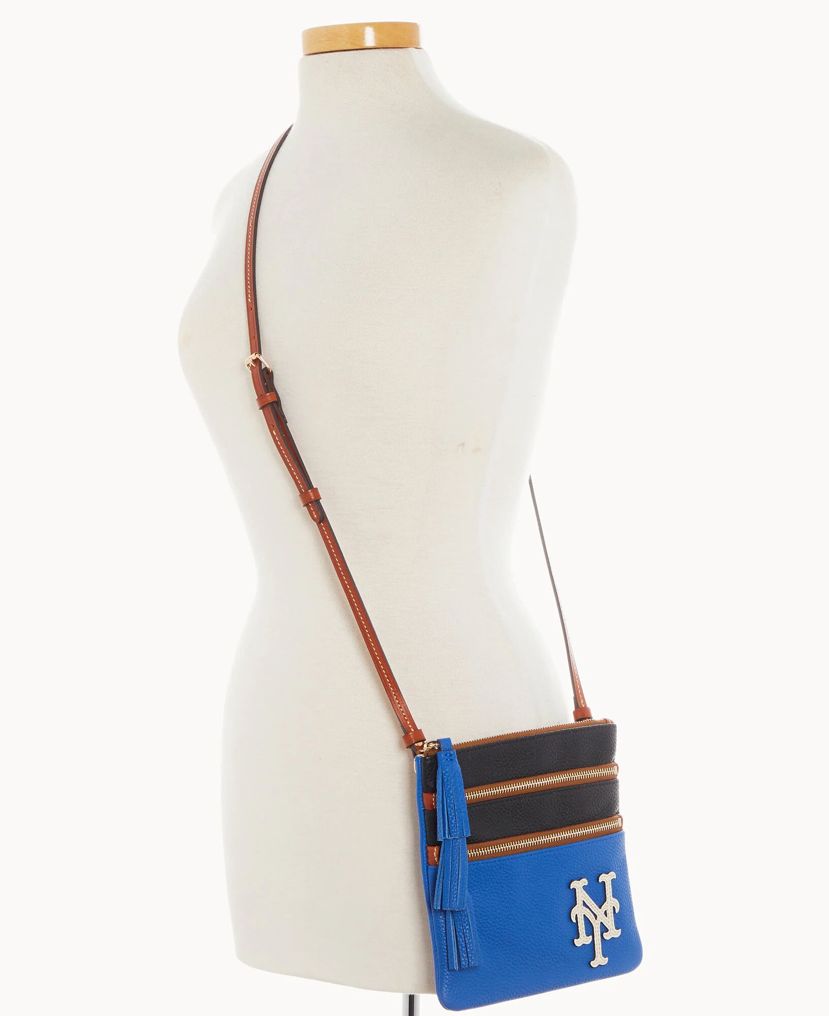 MLB Mets Triple Zip Crossbody - Image 5