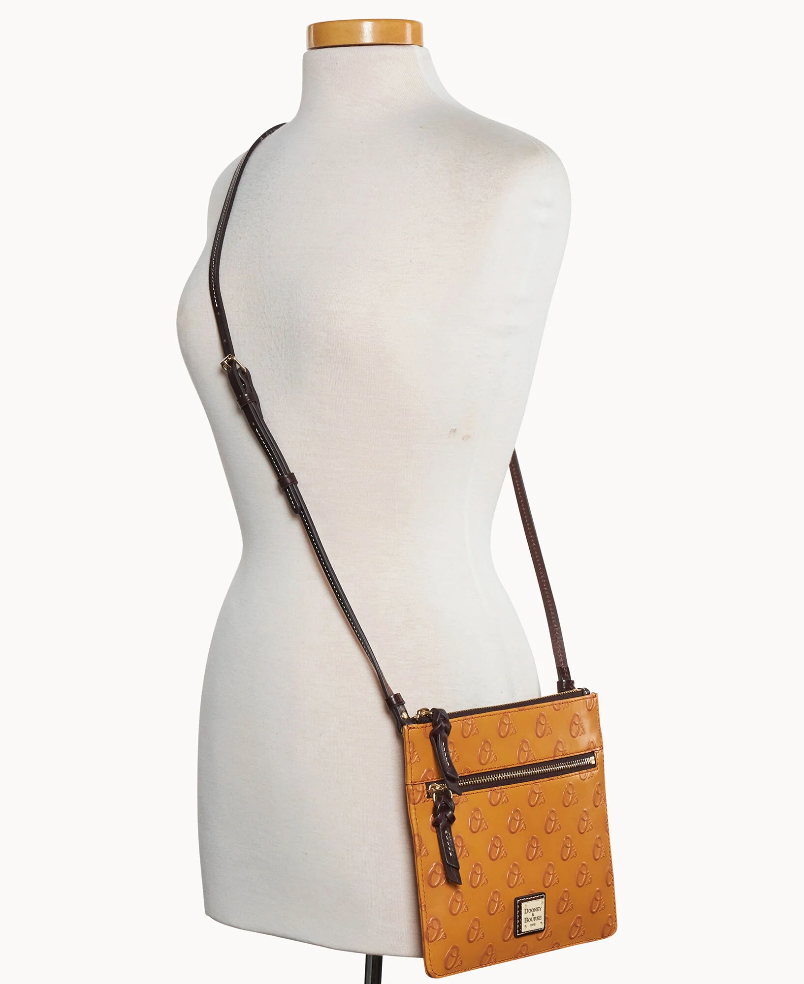 MLB Orioles Double Zip Crossbody - Image 4