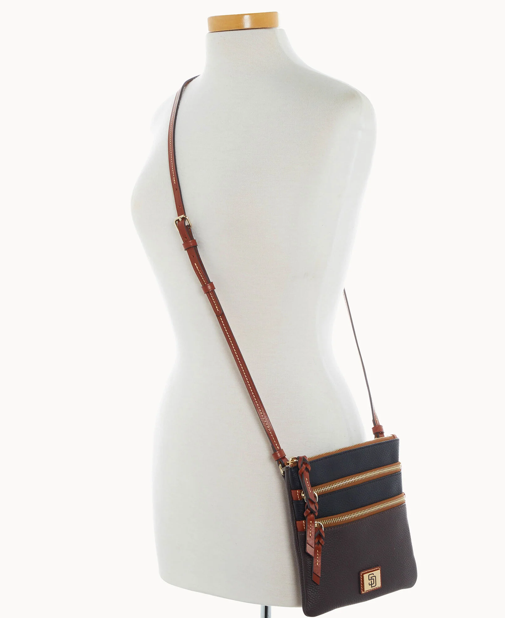 MLB Padres Triple Zip Crossbody - Image 5