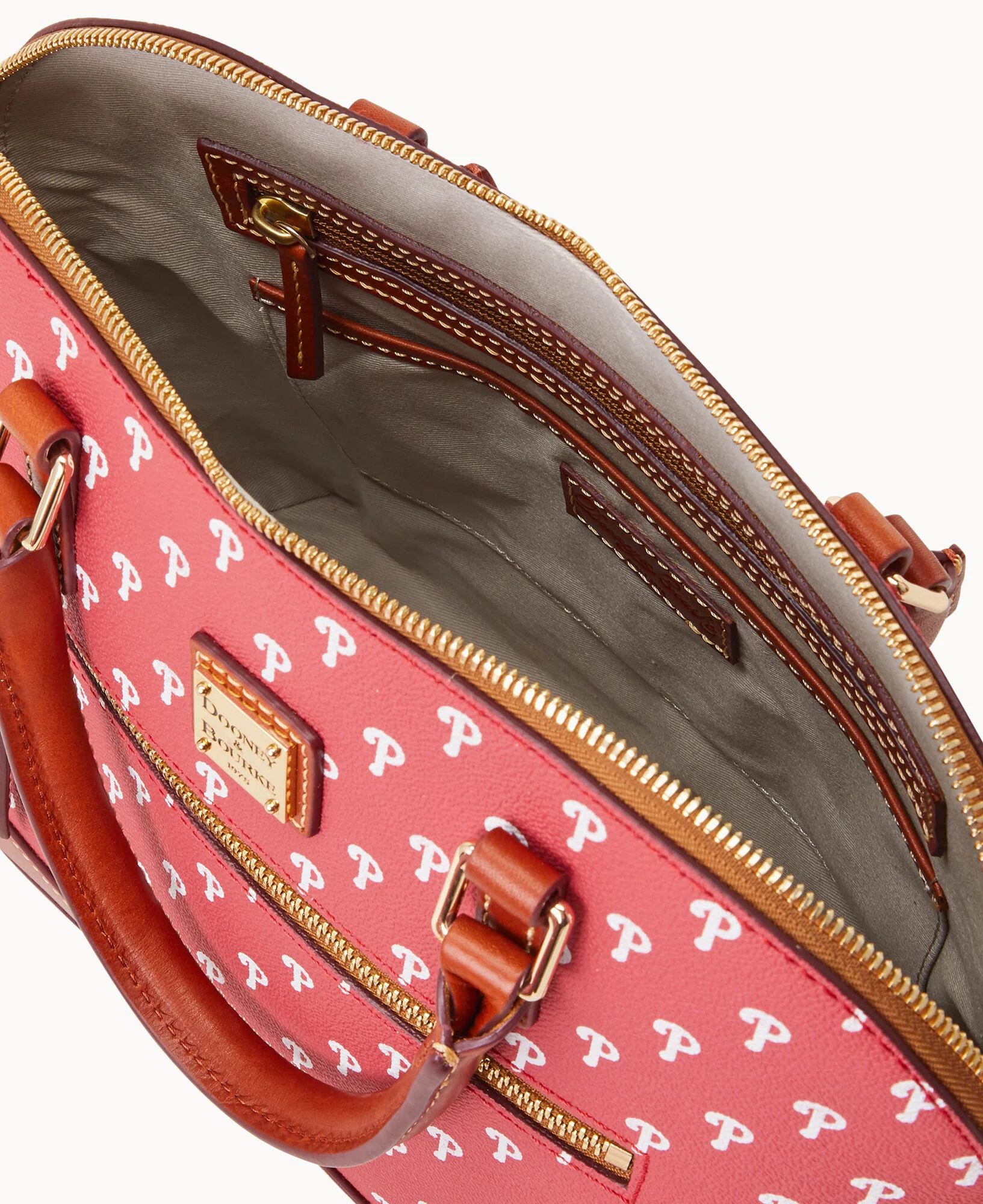 MLB Phillies Domed Zip Satchel - Image 3