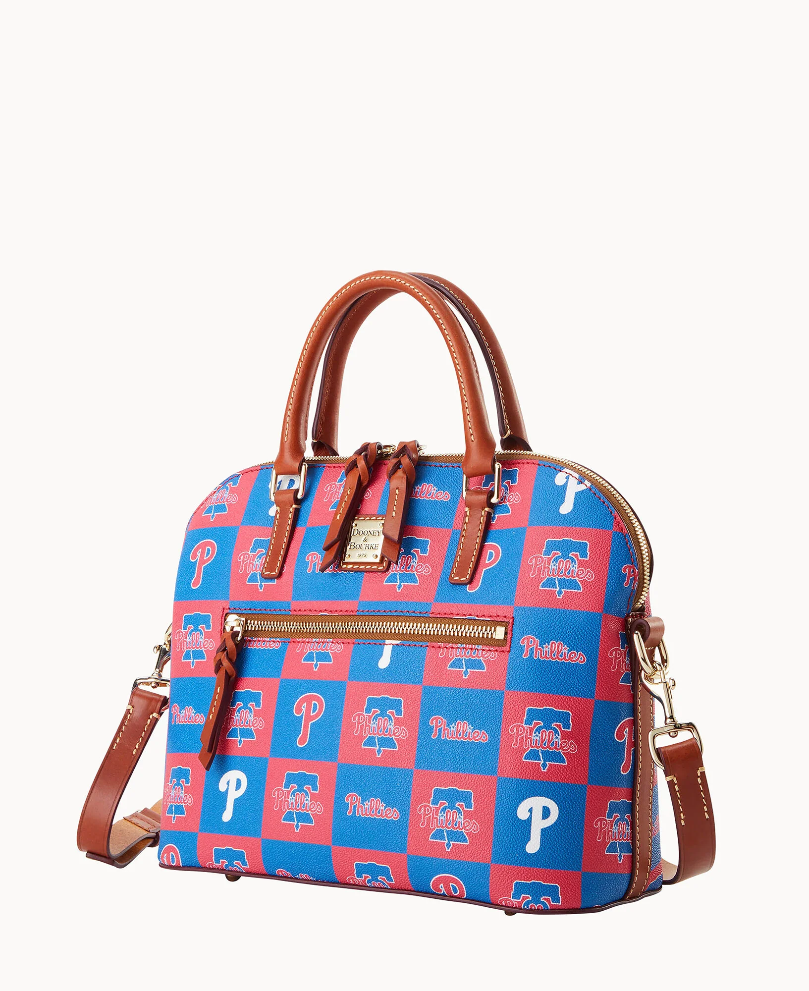 MLB Phillies Domed Zip Satchel - Image 2