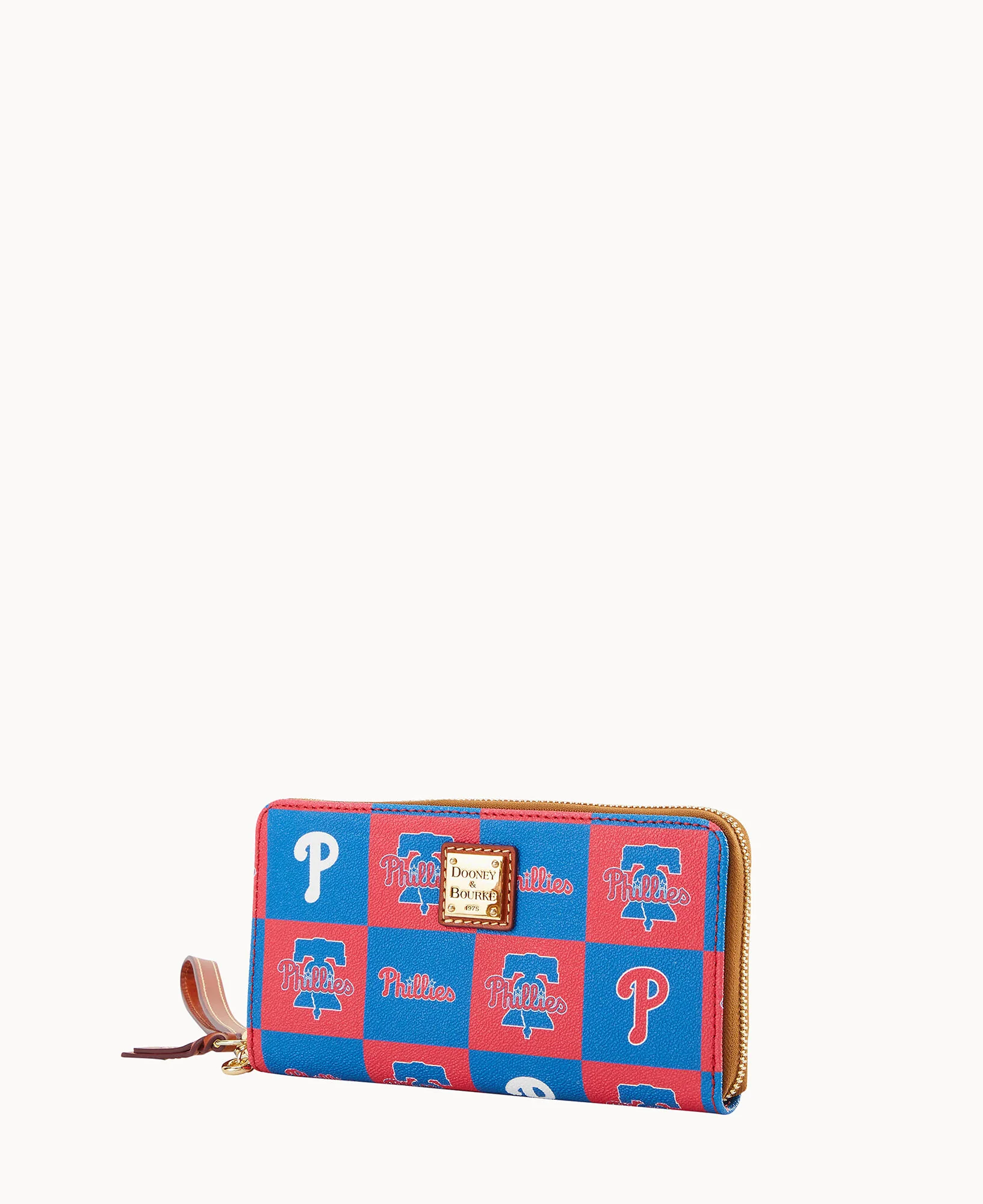 MLB Phillies Large Zip Around Wristlet - Image 2