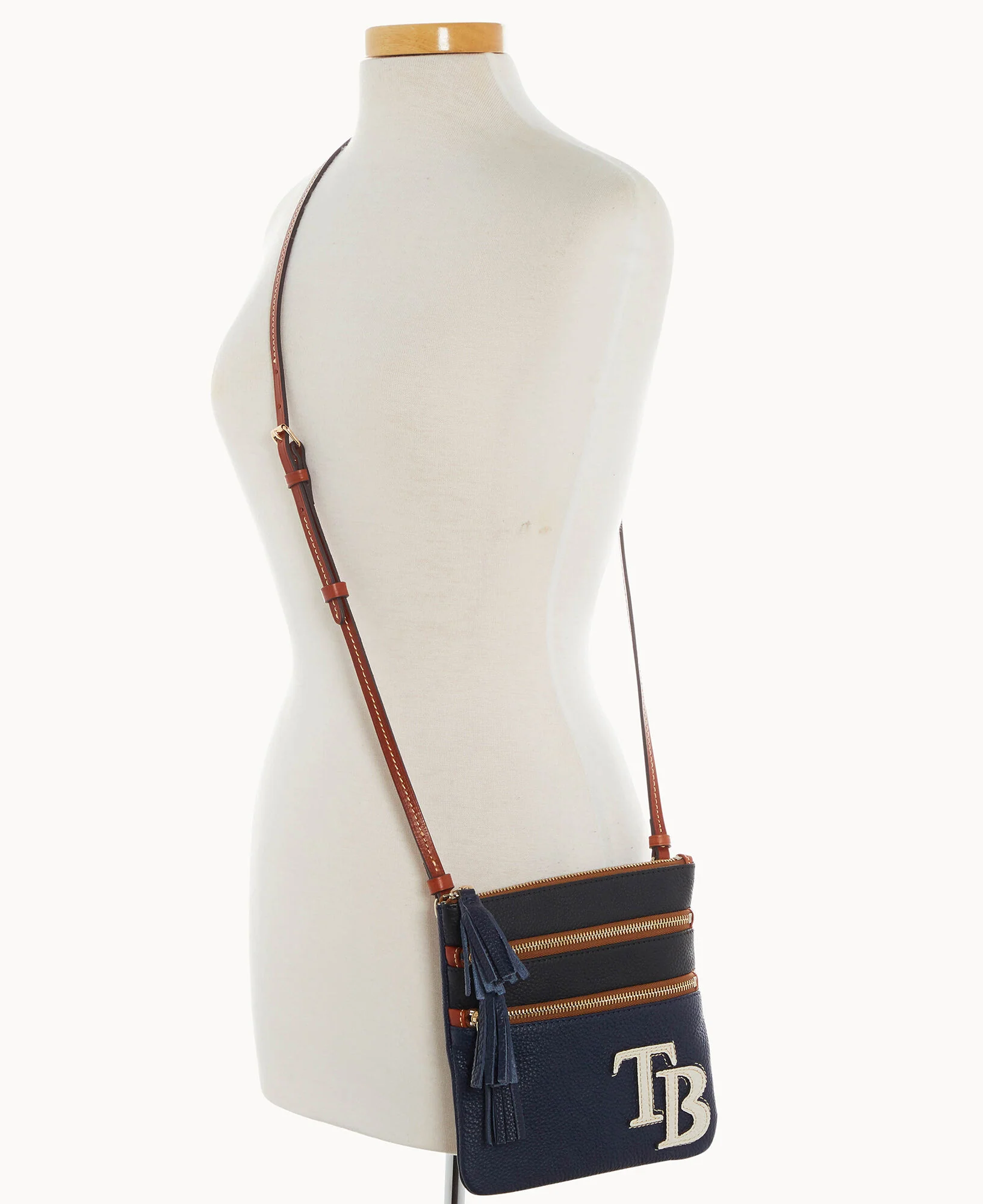 MLB Rays Triple Zip Crossbody - Image 5