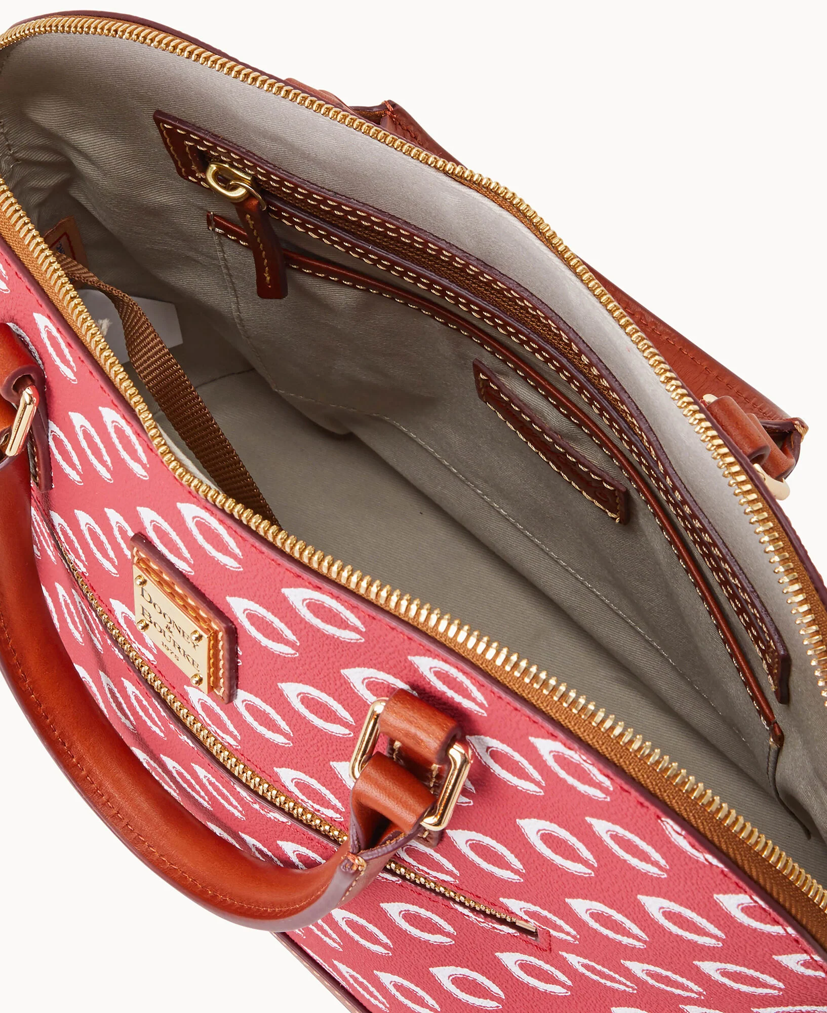 MLB Reds Domed Zip Satchel - Image 3