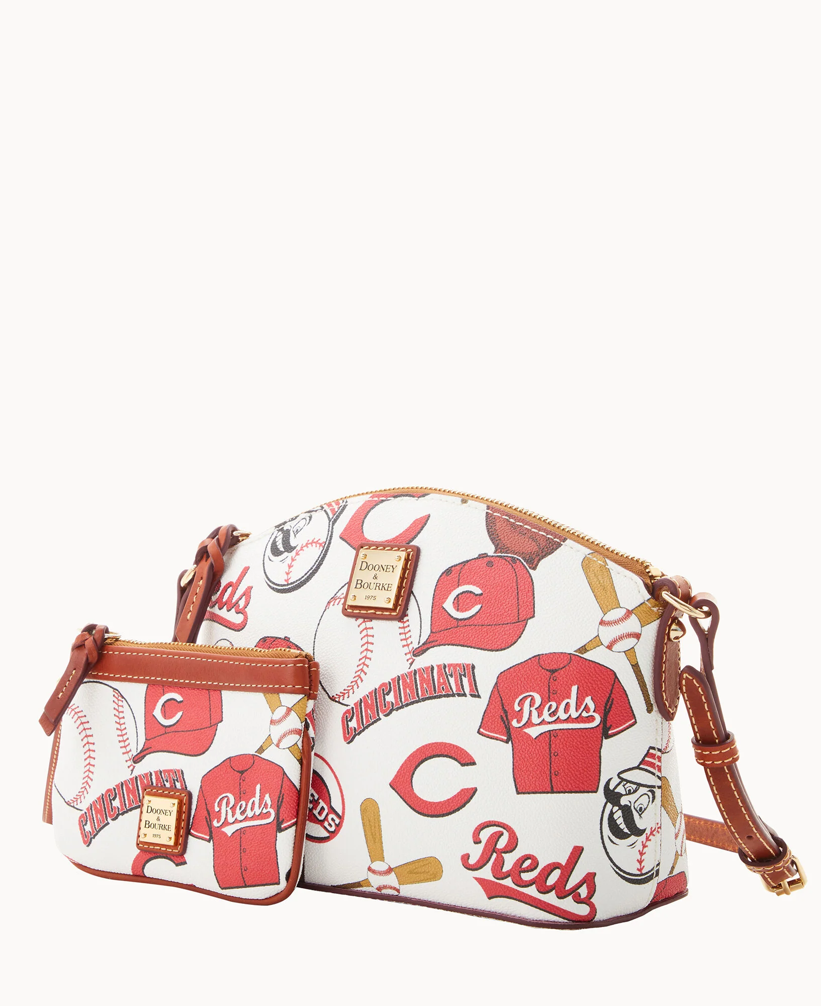 MLB Reds Suki Crossbody Med Wristlet - Image 2