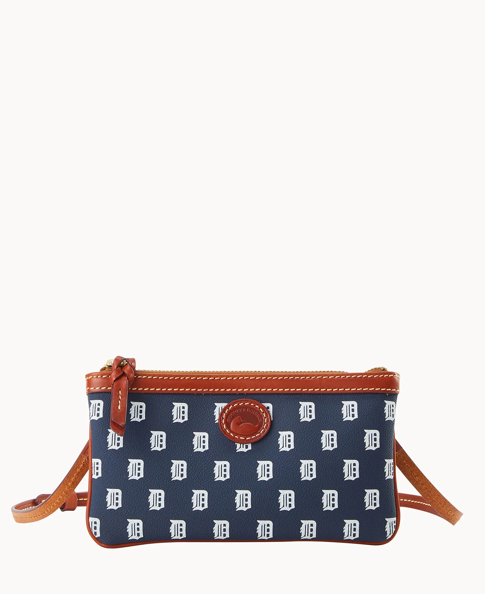 MLB Tigers Large Slim Crossbody