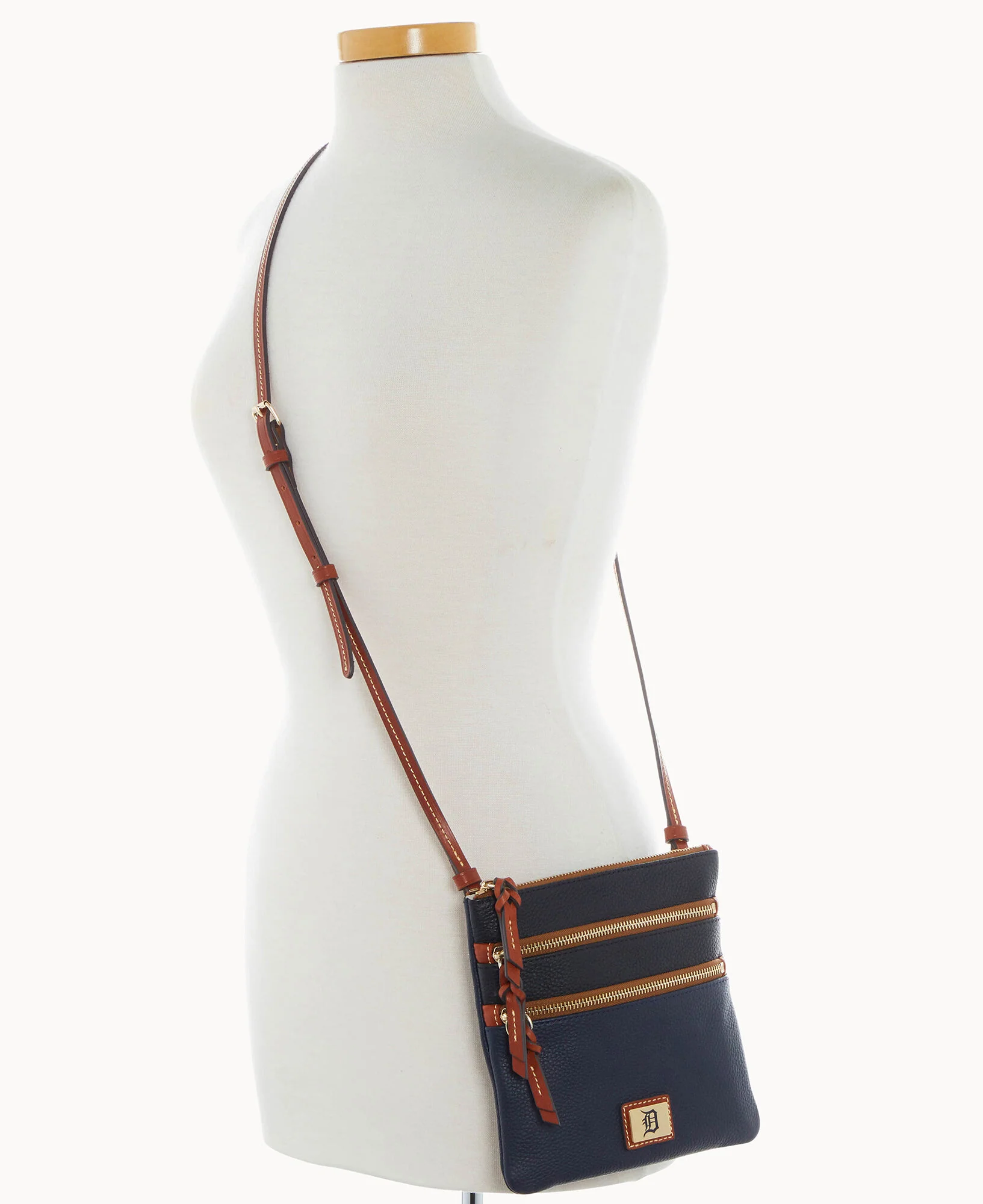 MLB Tigers Triple Zip Crossbody - Image 5