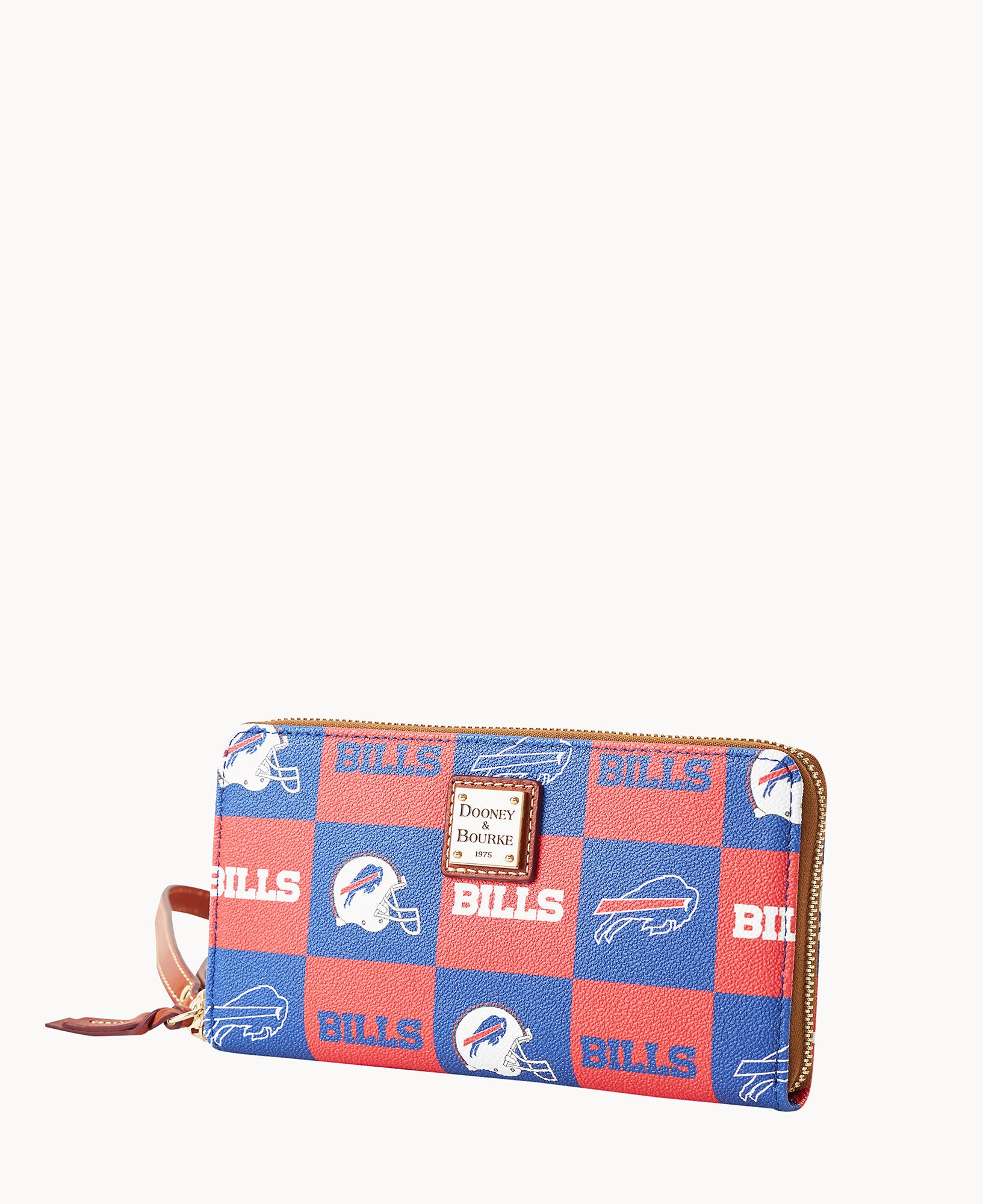 NFL Bills Large Zip Around Wristlet - Image 2