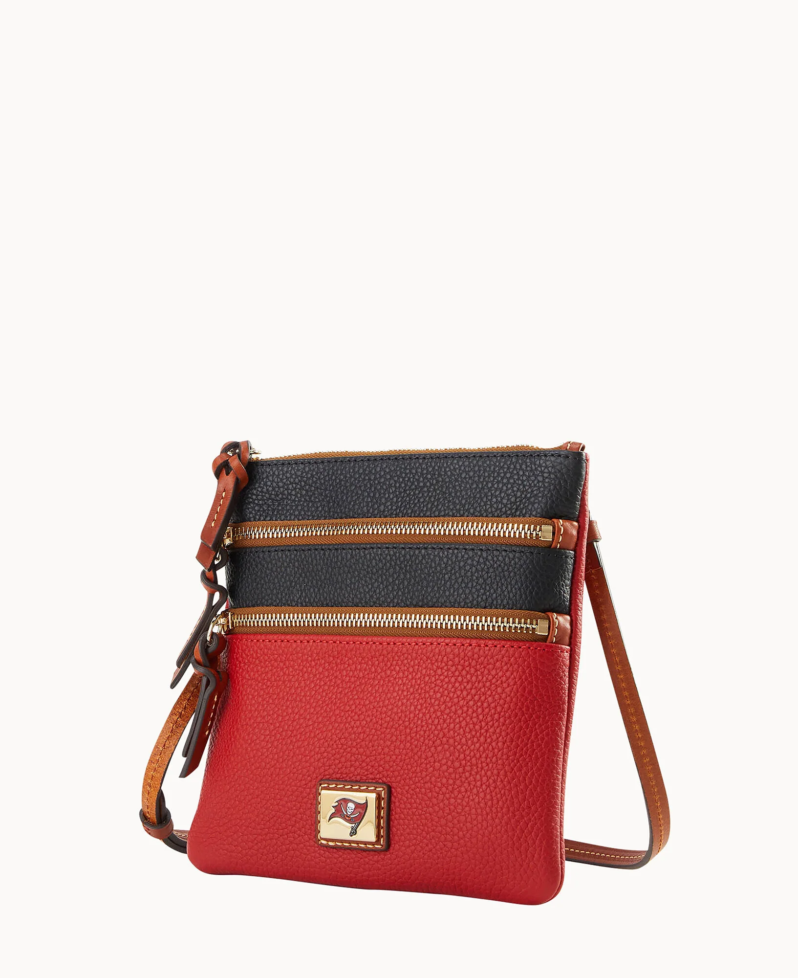 NFL Buccaneers Triple Zip Crossbody - Image 2