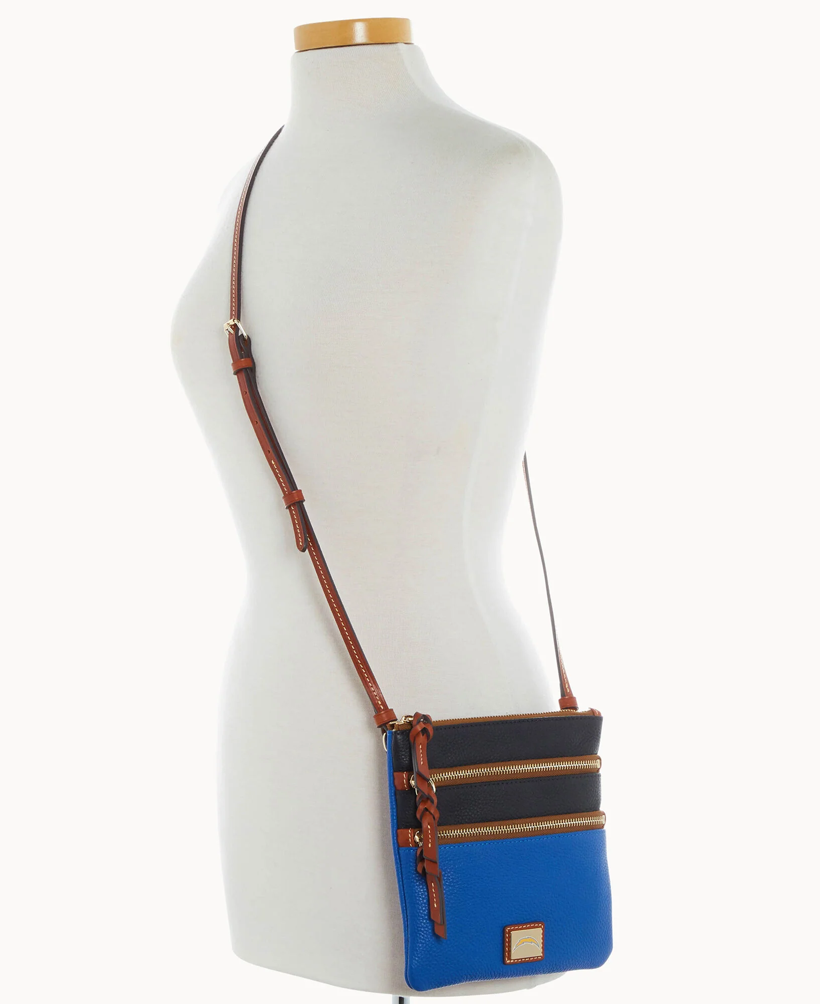 NFL Chargers Triple Zip Crossbody - Image 5