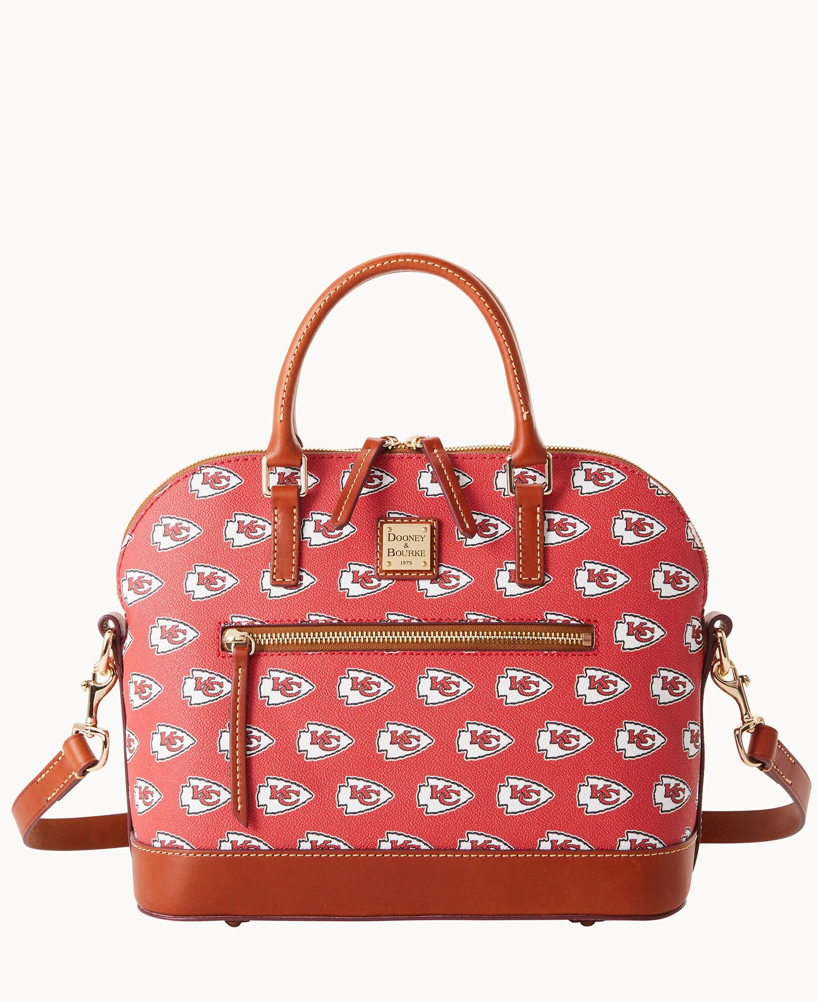 NFL Chiefs Domed Zip Satchel