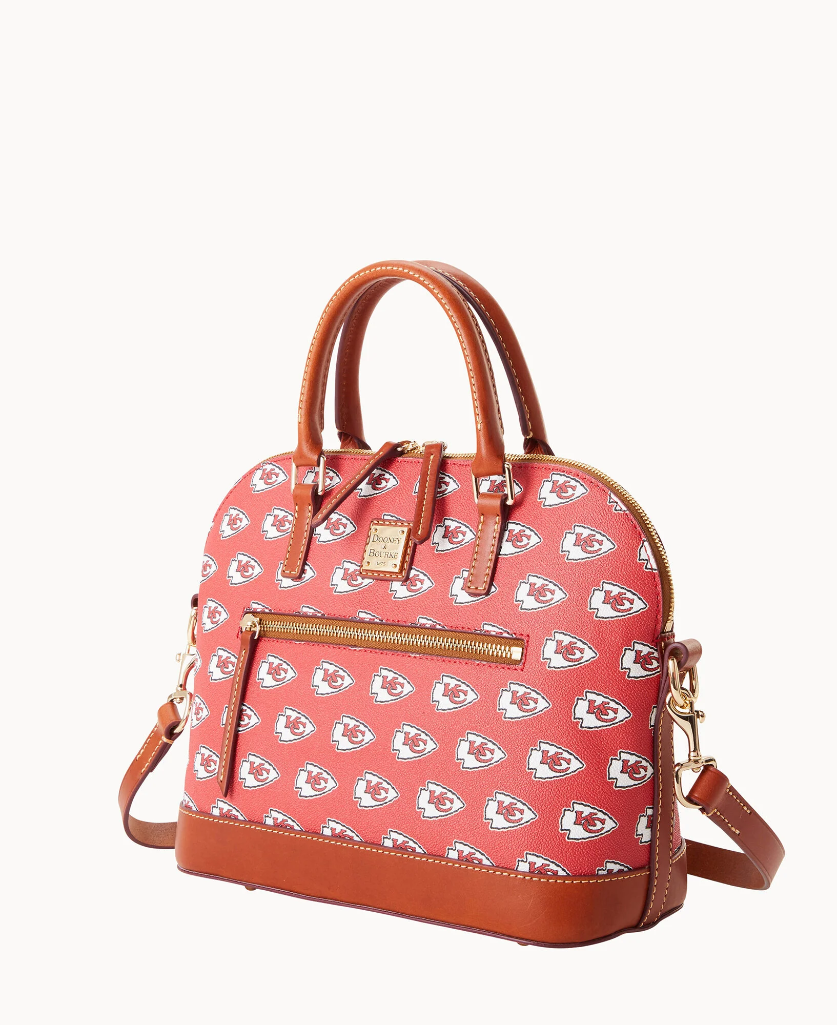 NFL Chiefs Domed Zip Satchel - Image 2