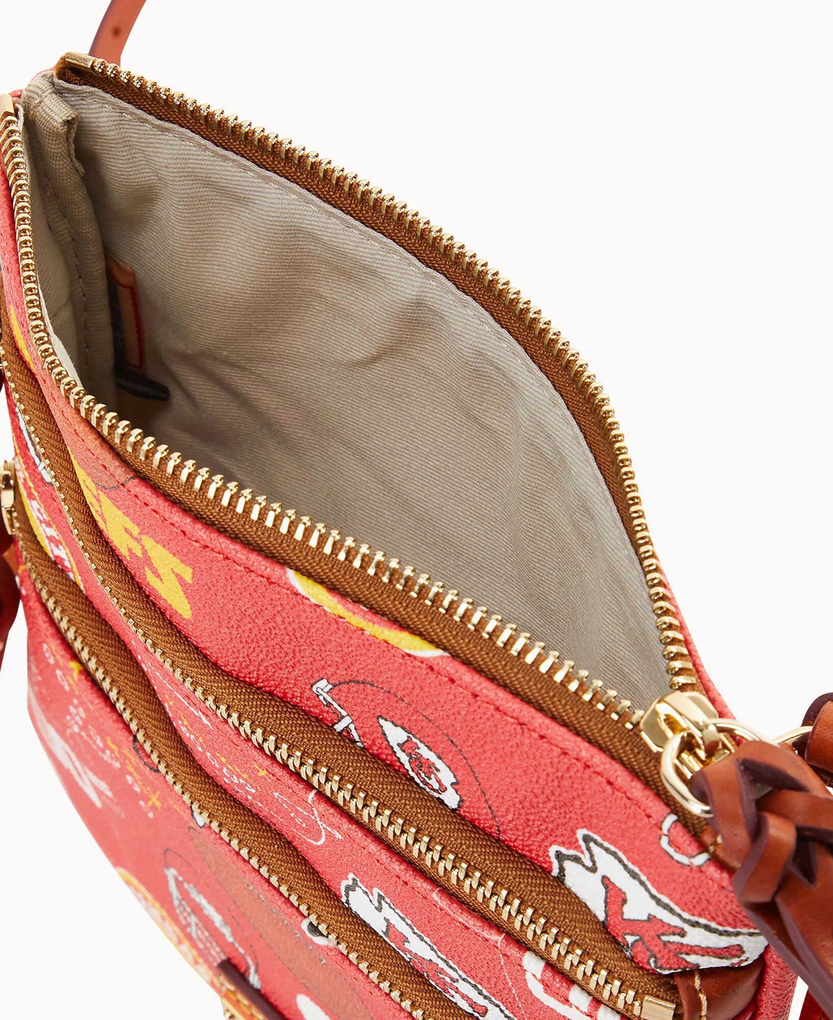 NFL Chiefs North South Triple Zip Crossbody - Image 3