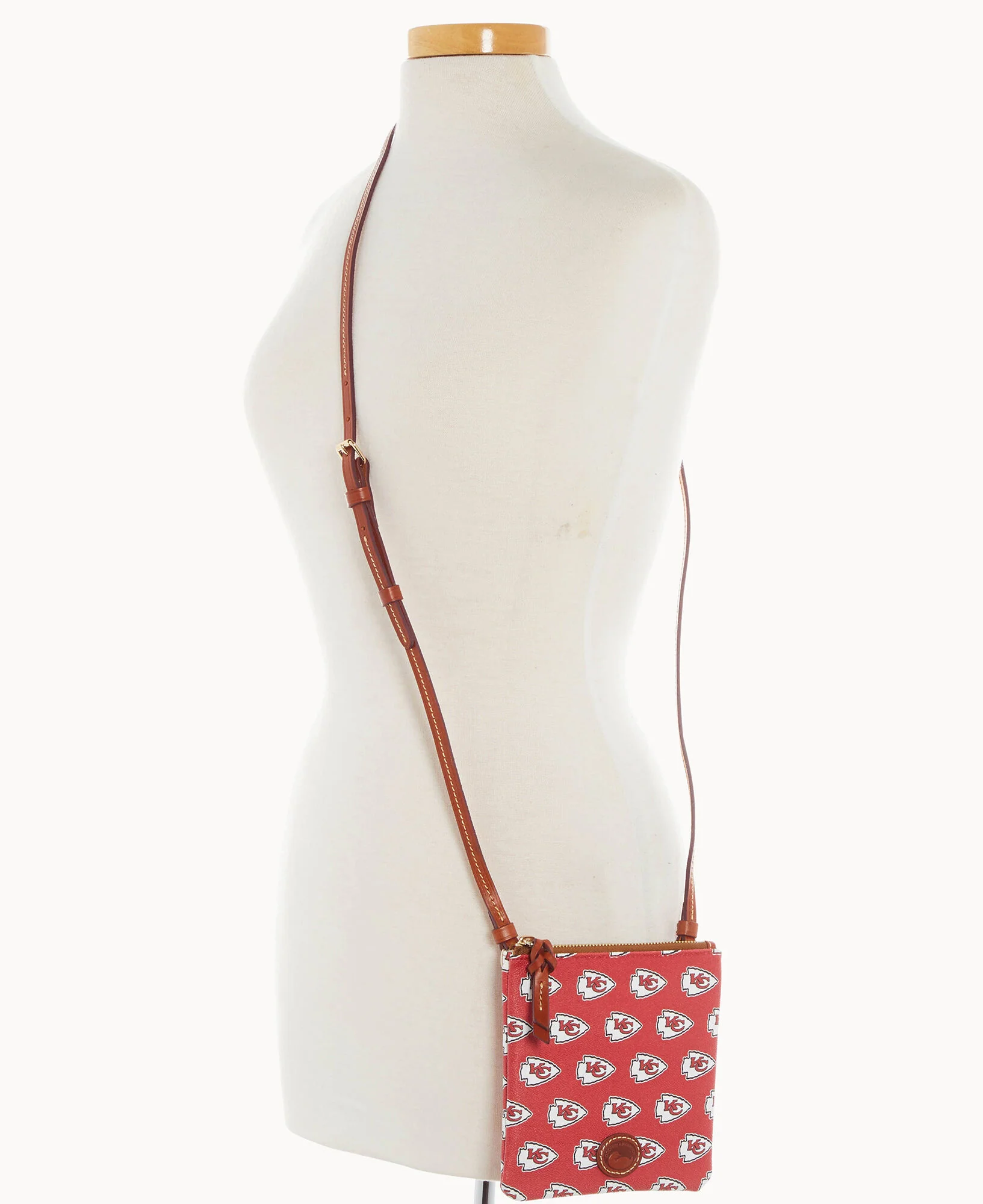 NFL Chiefs Small North South Top Zip Crossbody - Image 4