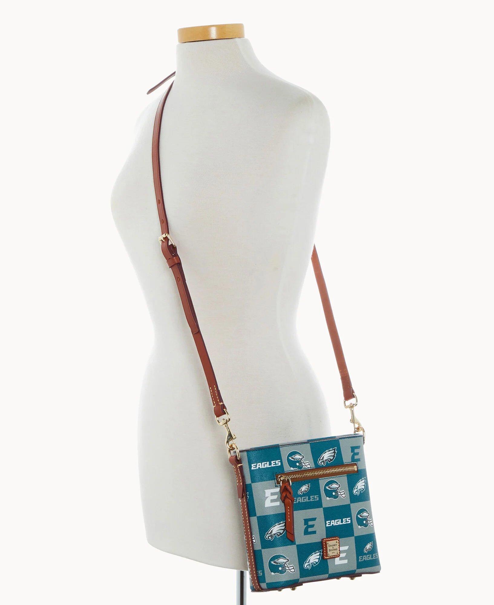 NFL Eagles Small Zip Crossbody - Image 4