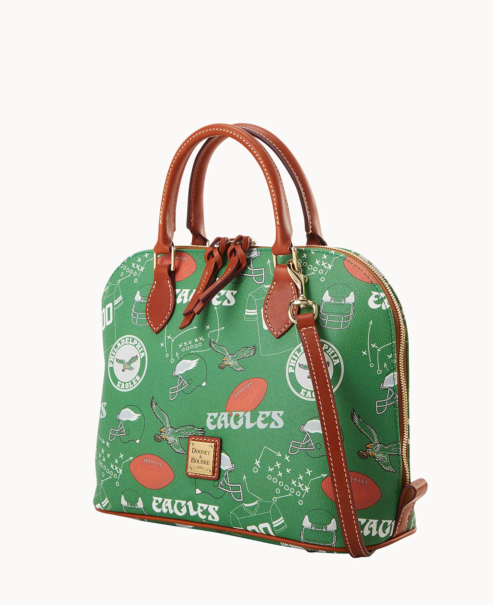NFL Eagles Zip Zip Satchel - Image 2