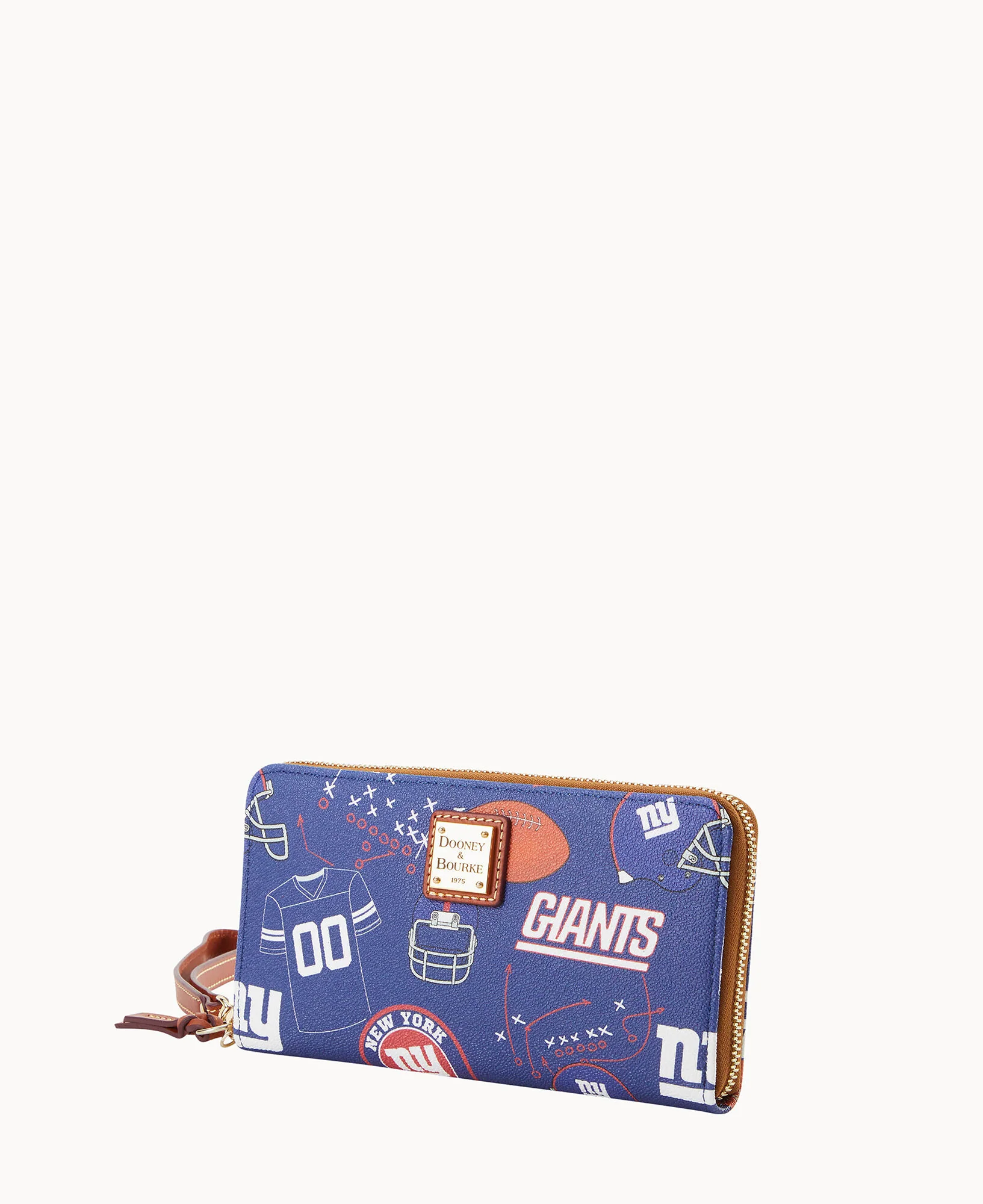 NFL NY Giants Large Zip Around Wristlet - Image 4