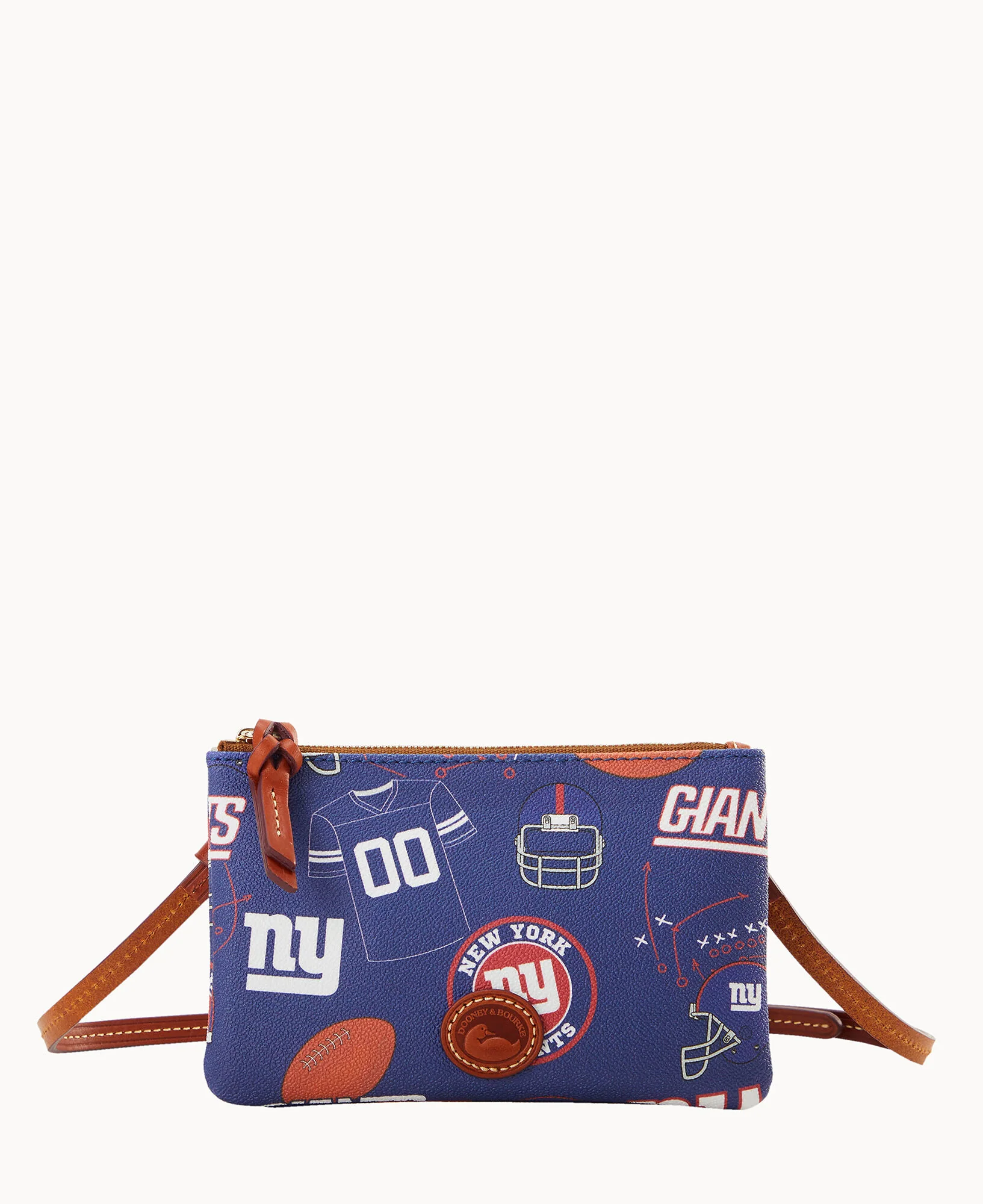 NFL NY Giants Top Zip Crossbody