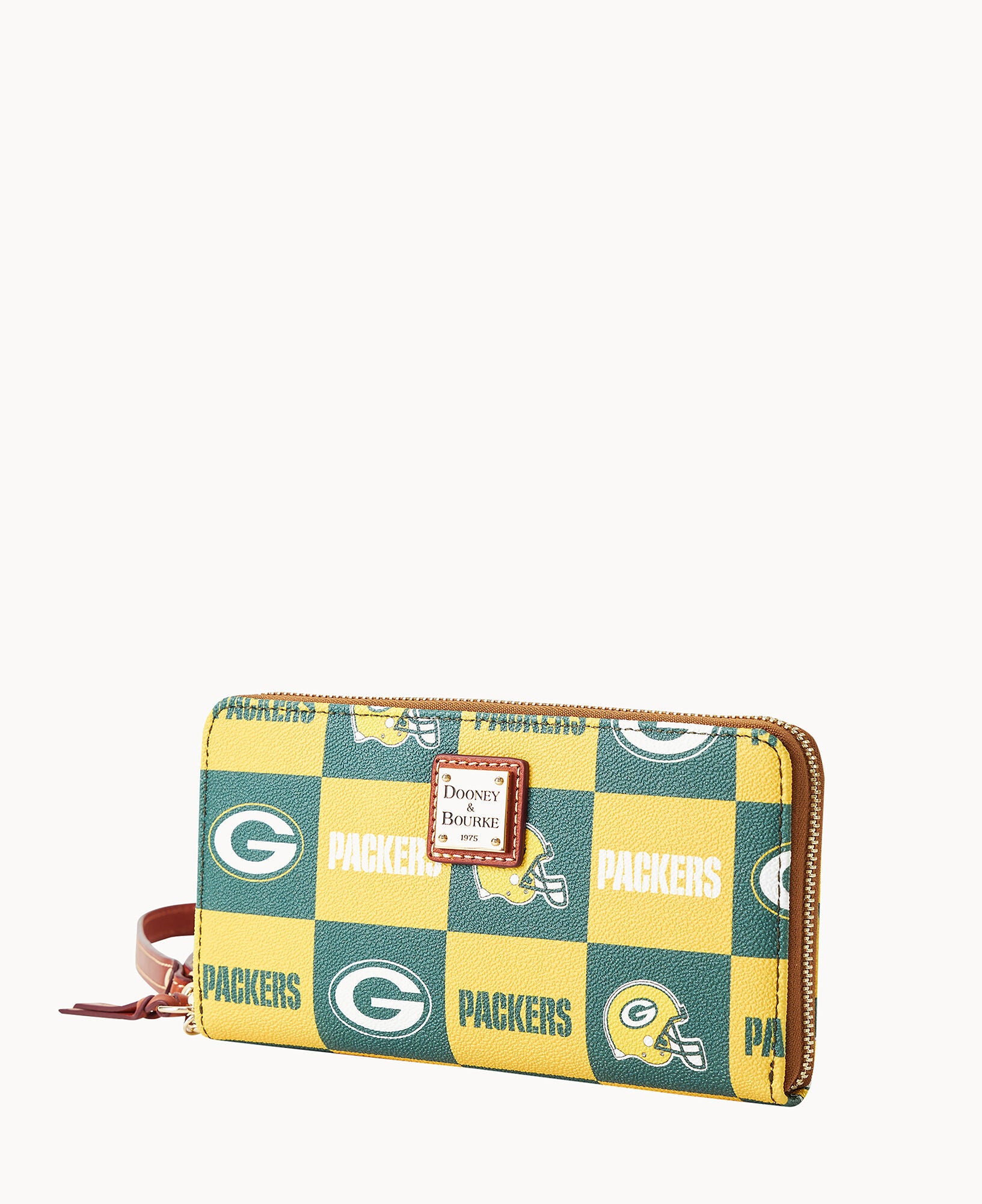 NFL Packers Large Zip Around Wristlet - Image 2