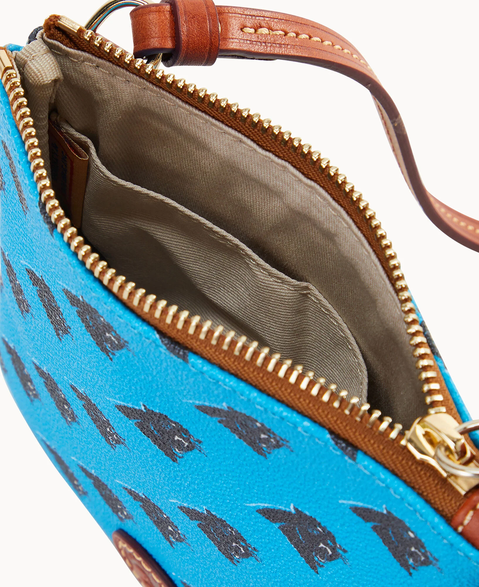 NFL Panthers Small North South Top Zip Crossbody - Image 3