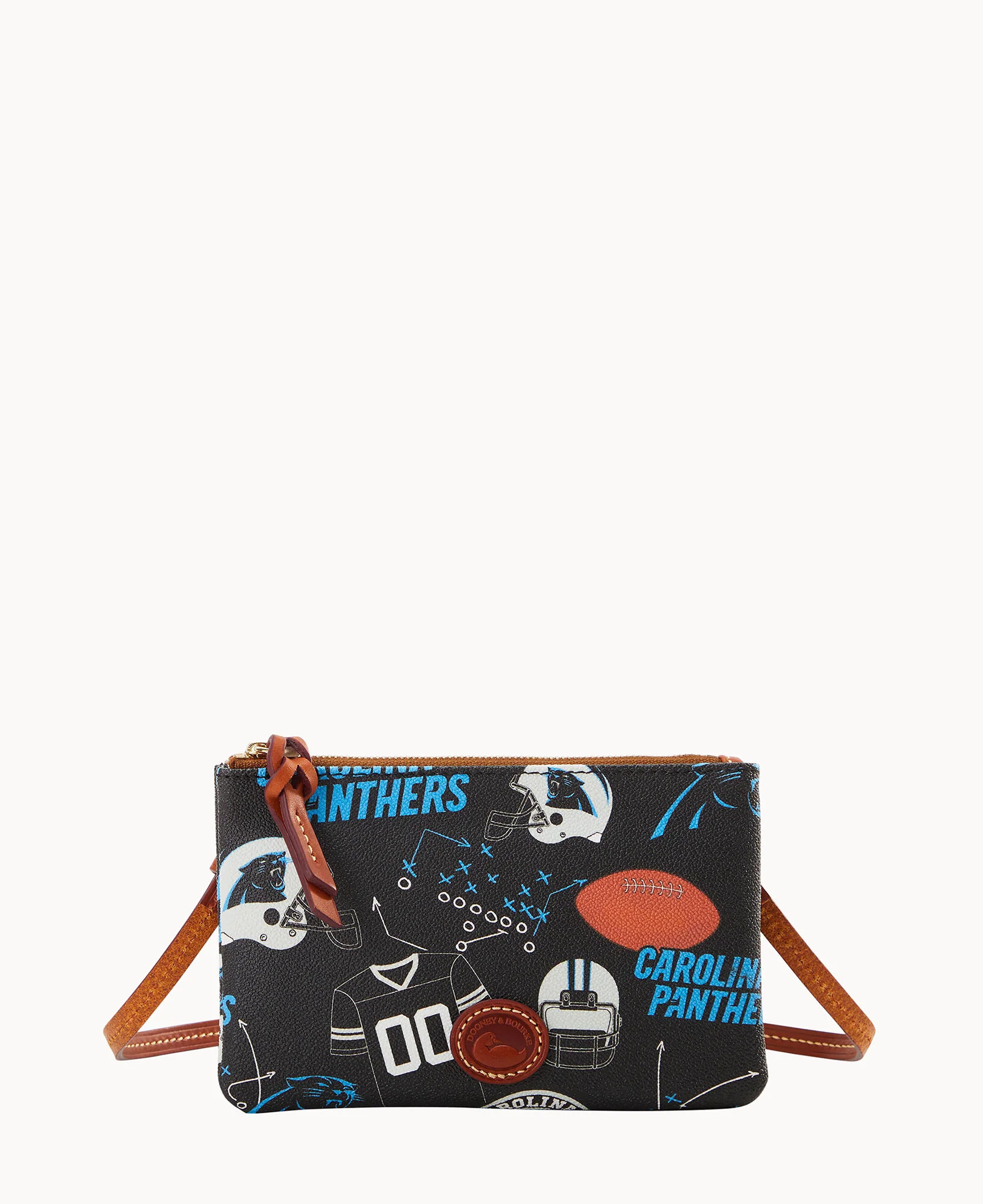 NFL Panthers Top Zip Crossbody