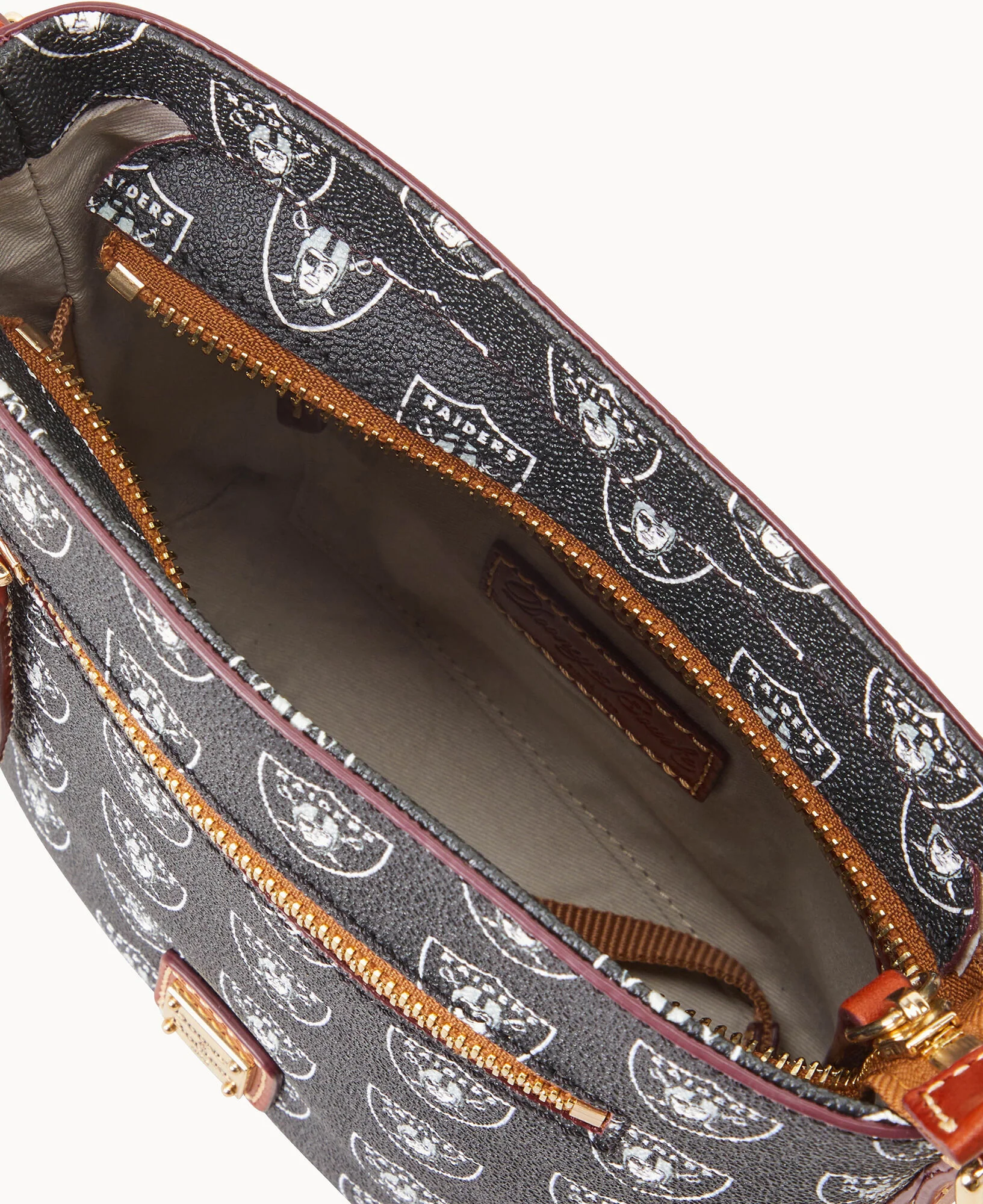 NFL Raiders Small Zip Crossbody - Image 3