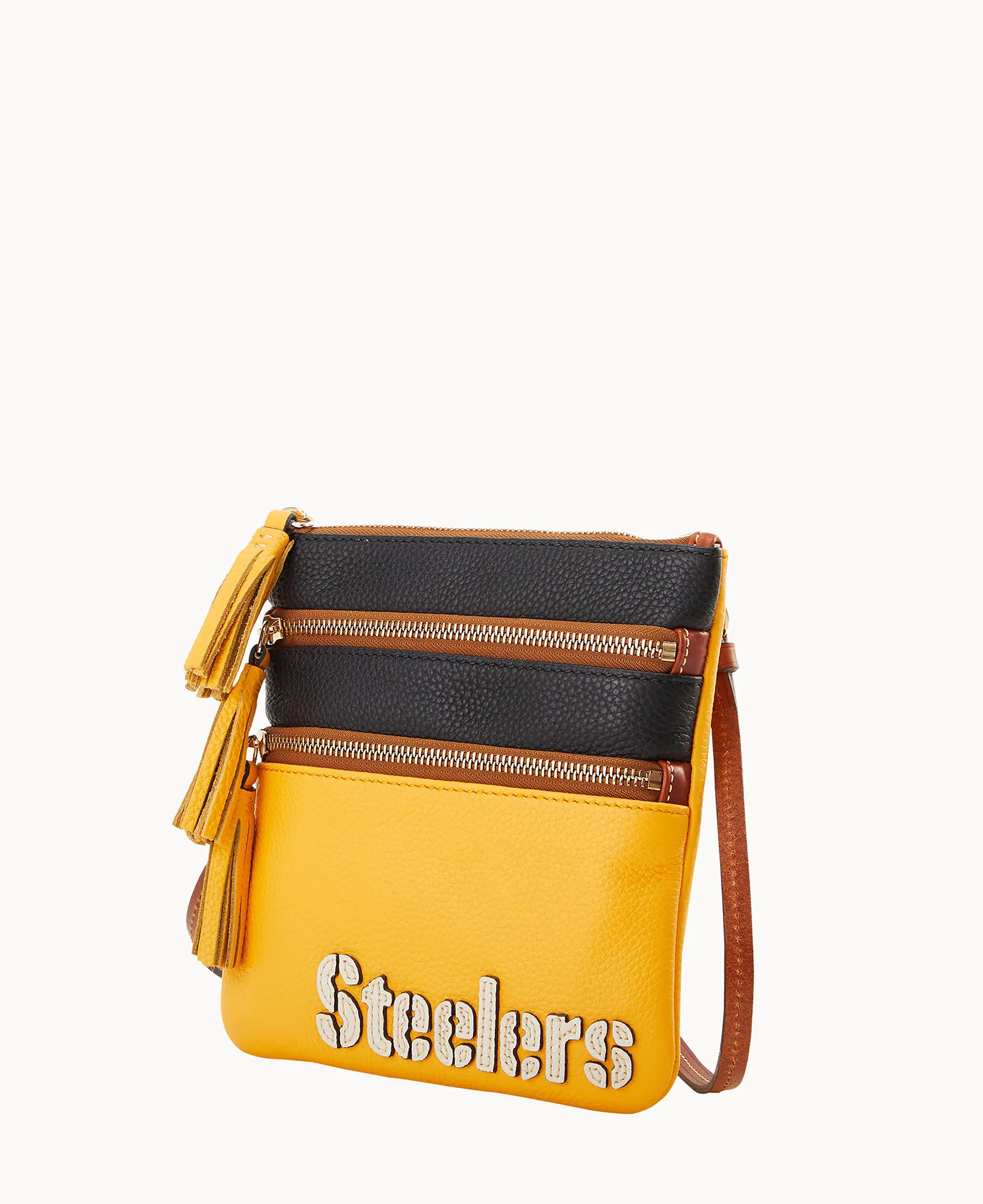 NFL Steelers Triple Zip Crossbody - Image 2