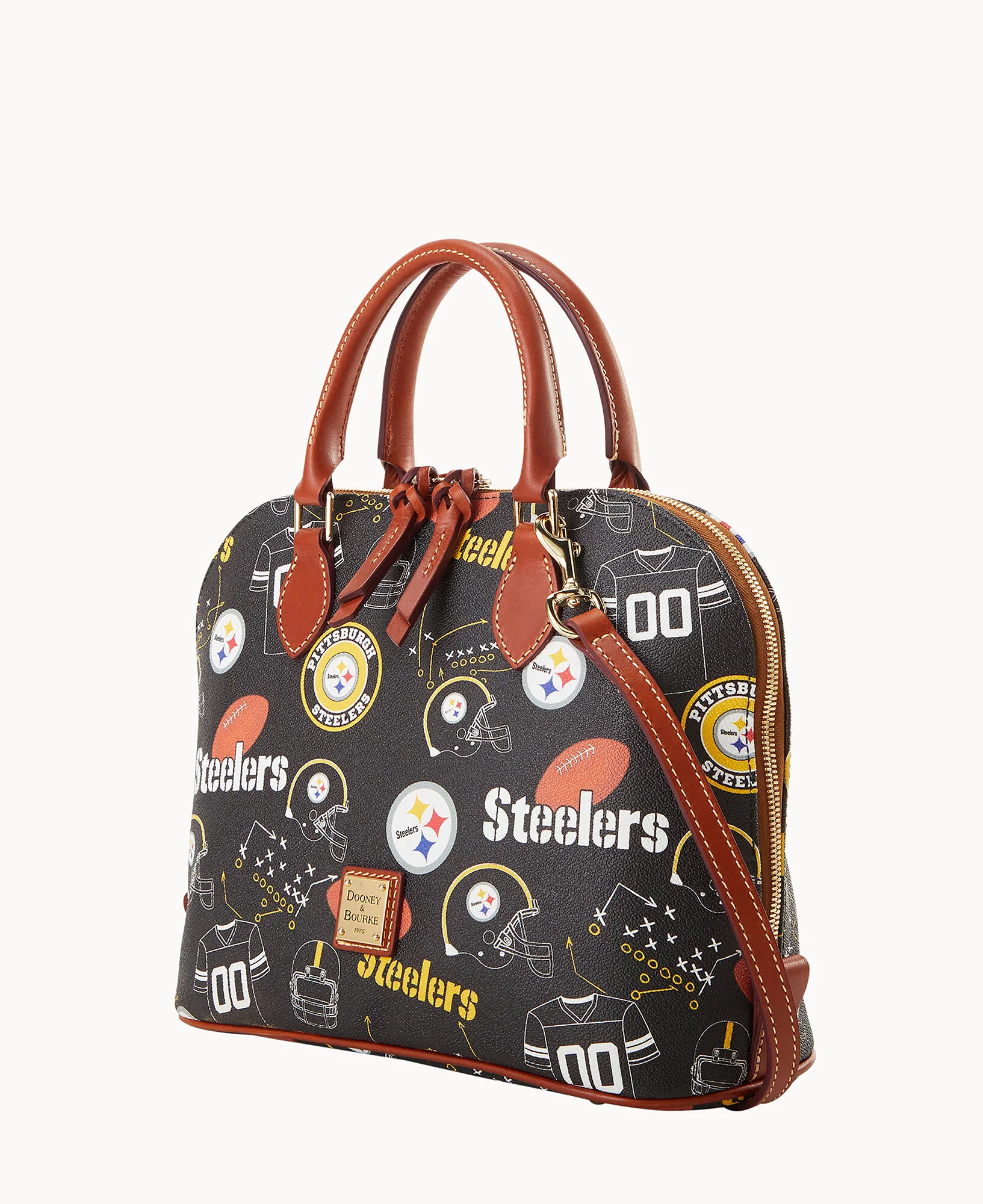 NFL Steelers Zip Zip Satchel - Image 2
