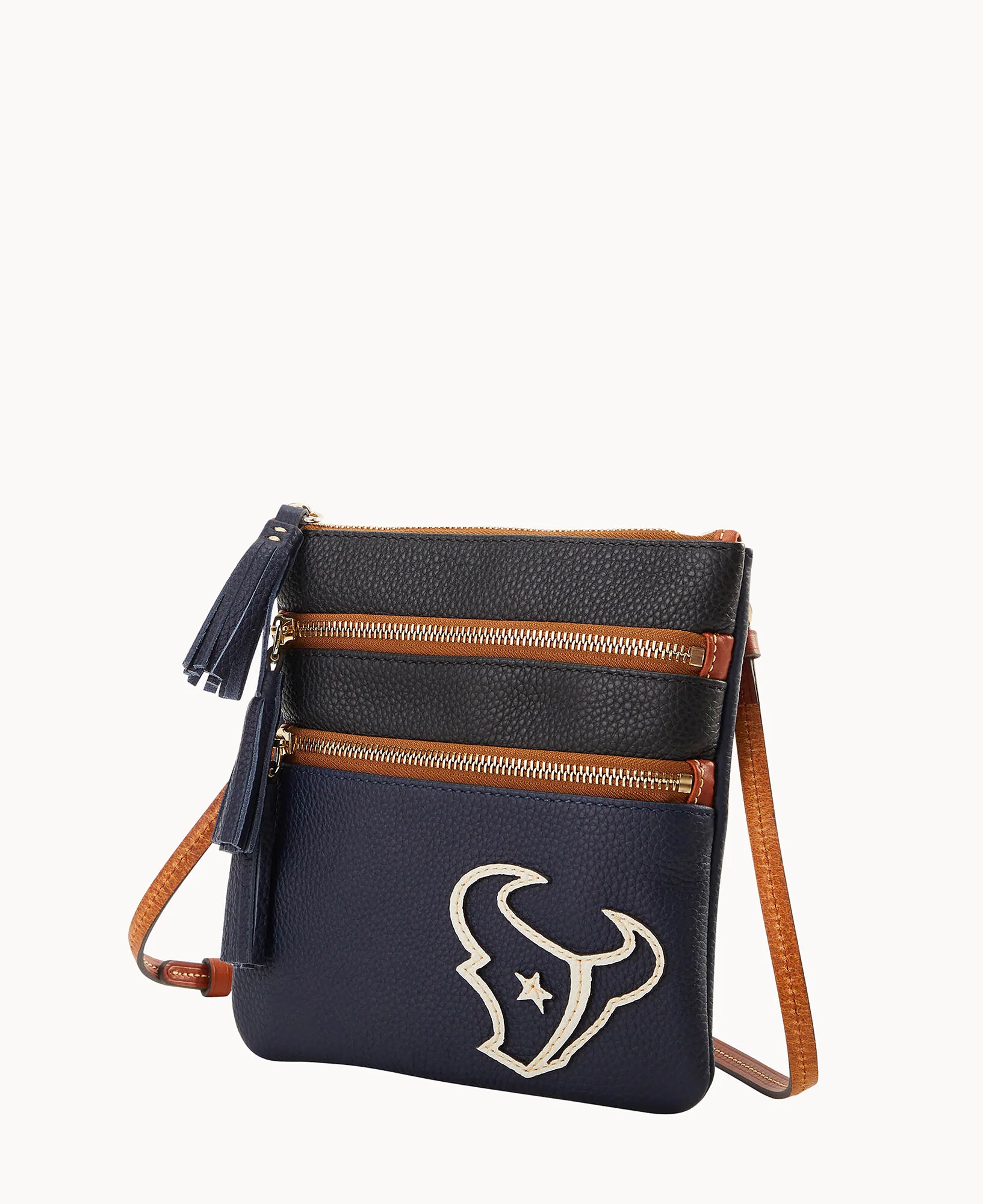 NFL Texans Triple Zip Crossbody - Image 2