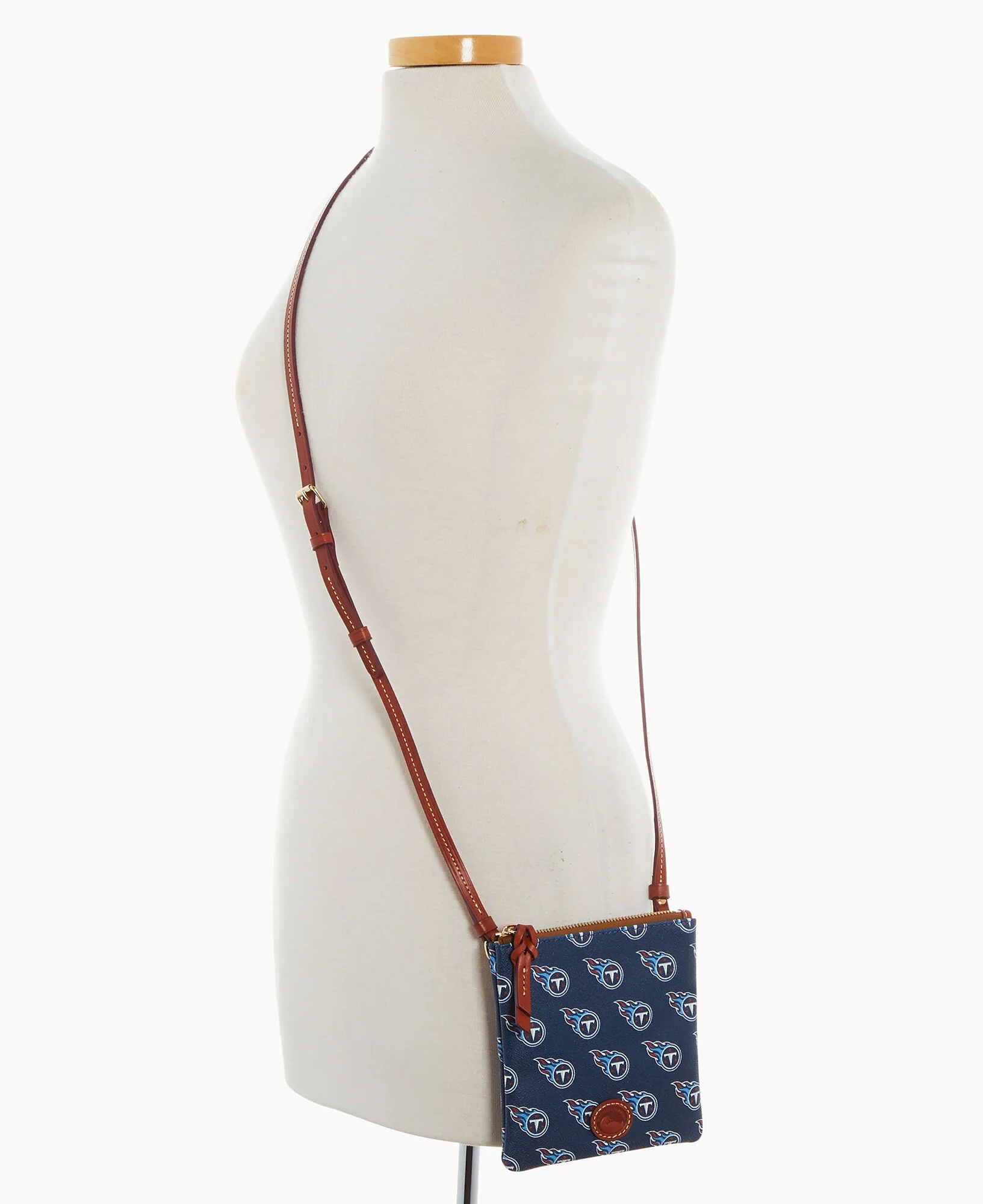 NFL Titans Small North South Top Zip Crossbody - Image 3