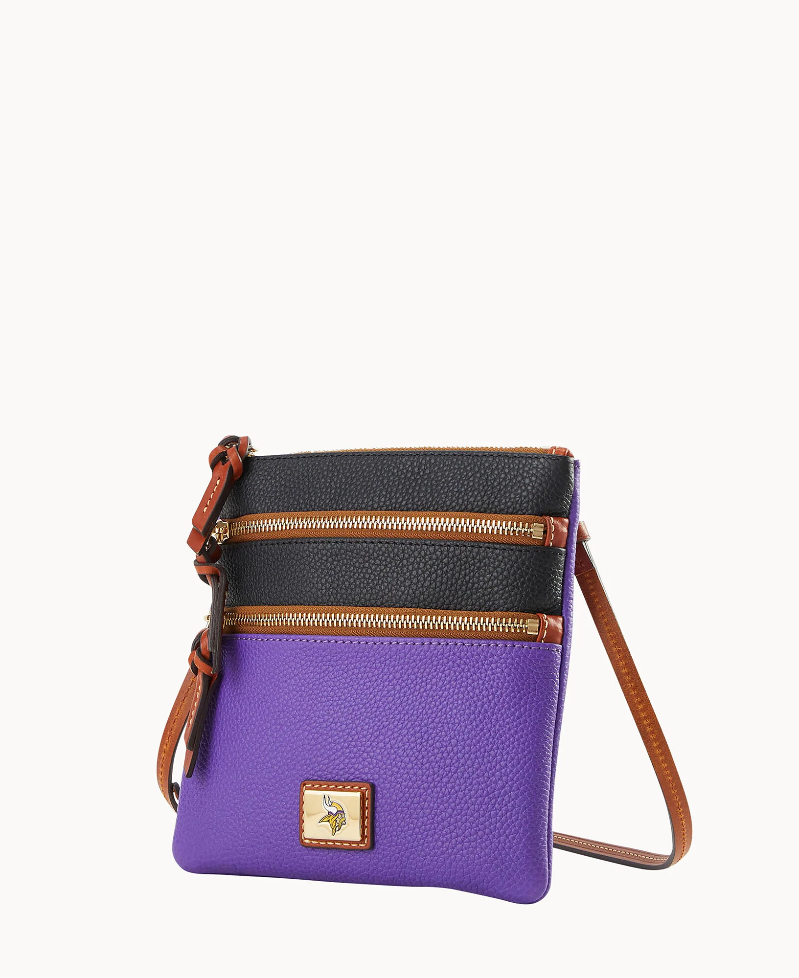 NFL Vikings Triple Zip Crossbody - Image 2