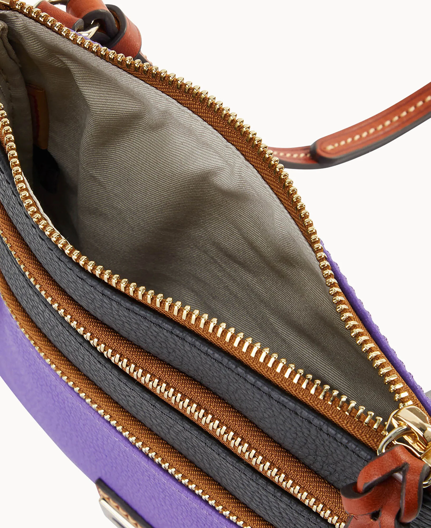 NFL Vikings Triple Zip Crossbody - Image 3