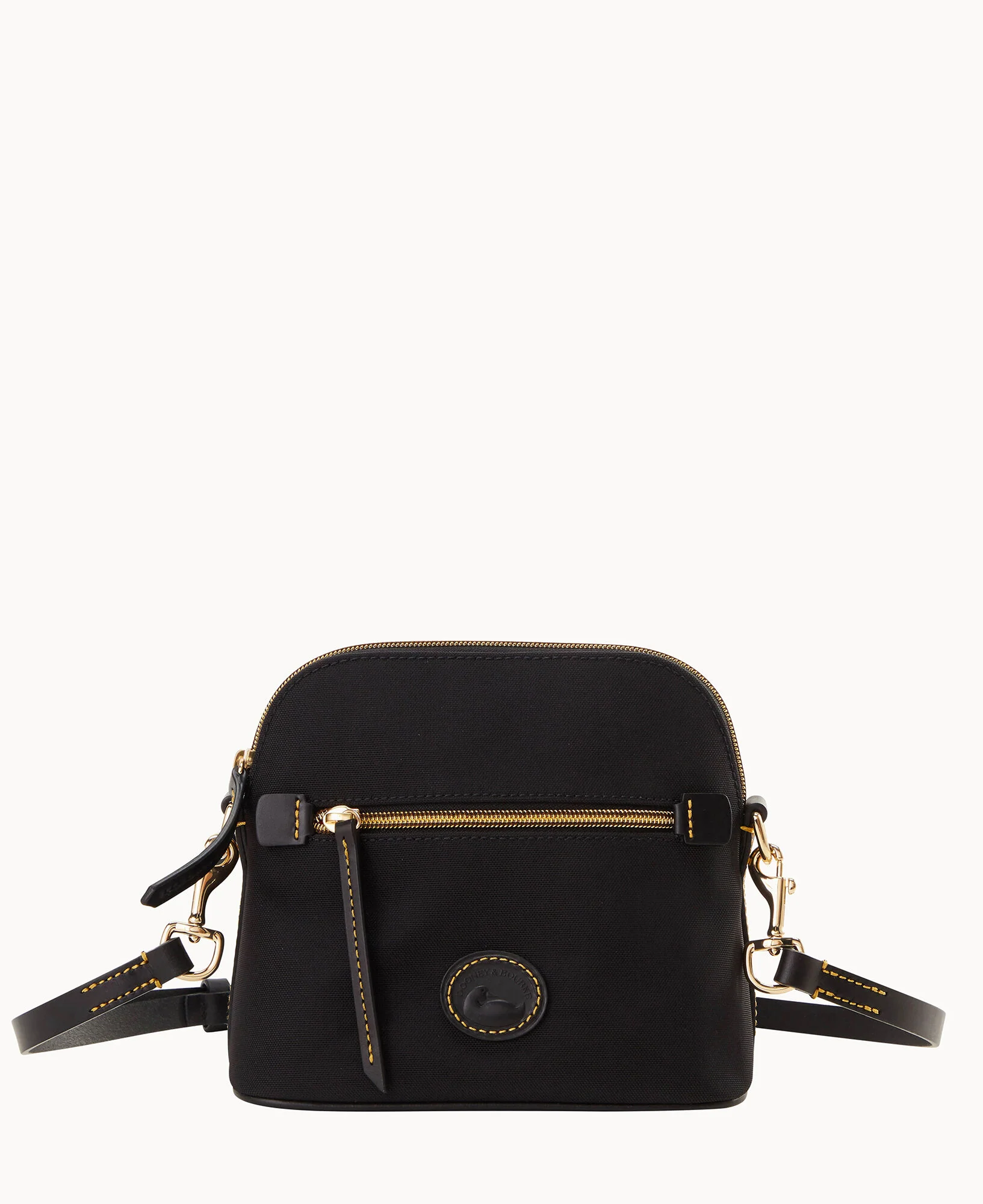 Nylon Domed Crossbody