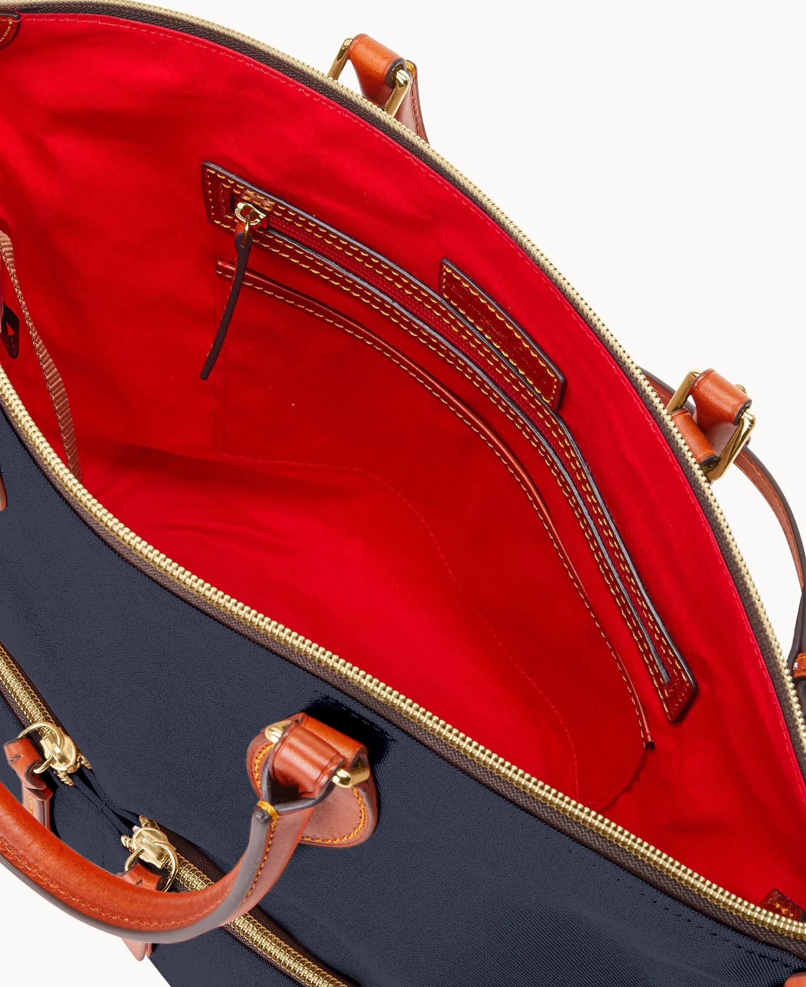 Nylon Large Pocket Satchel - Image 10