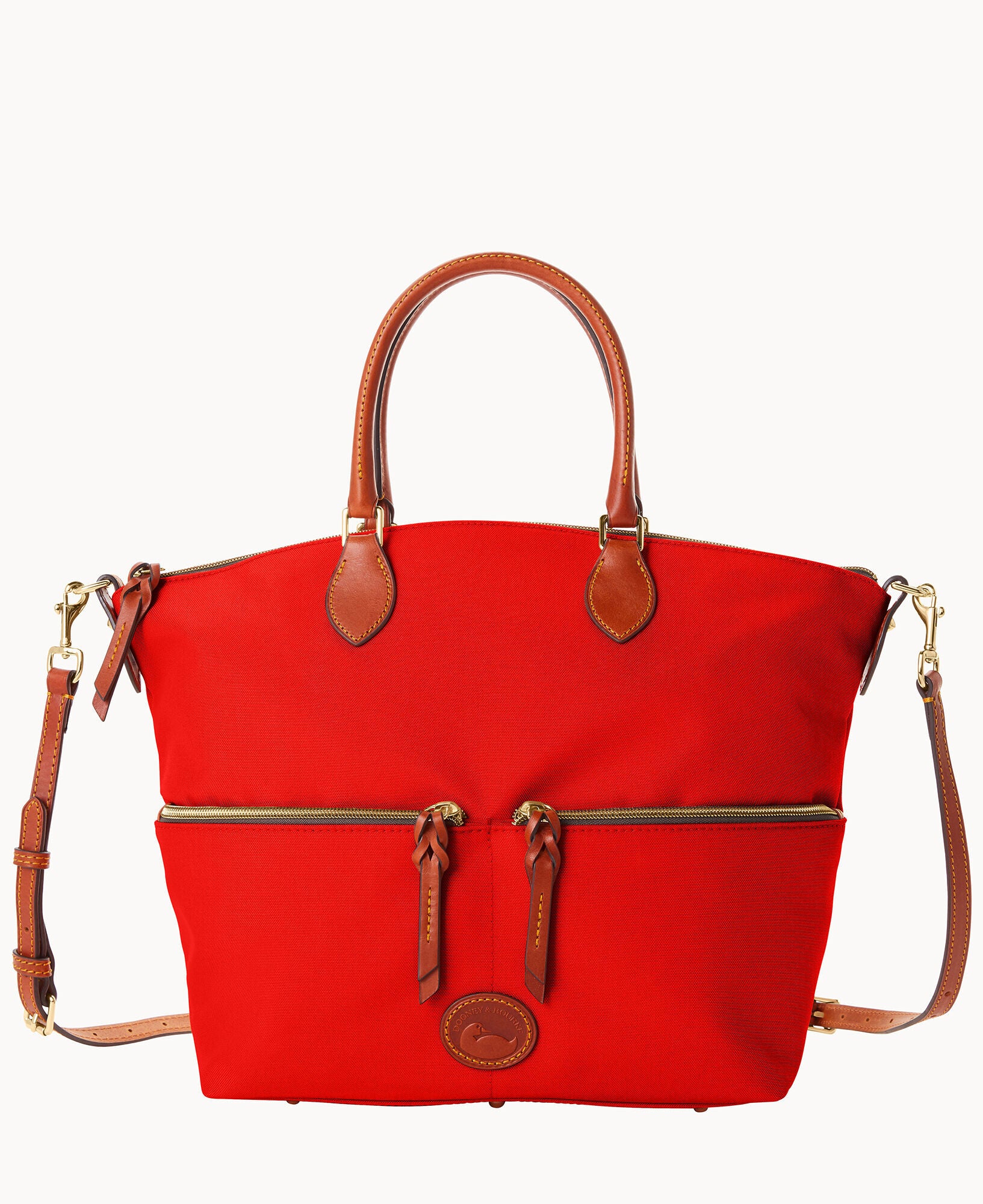 Nylon Large Pocket Satchel - Image 12