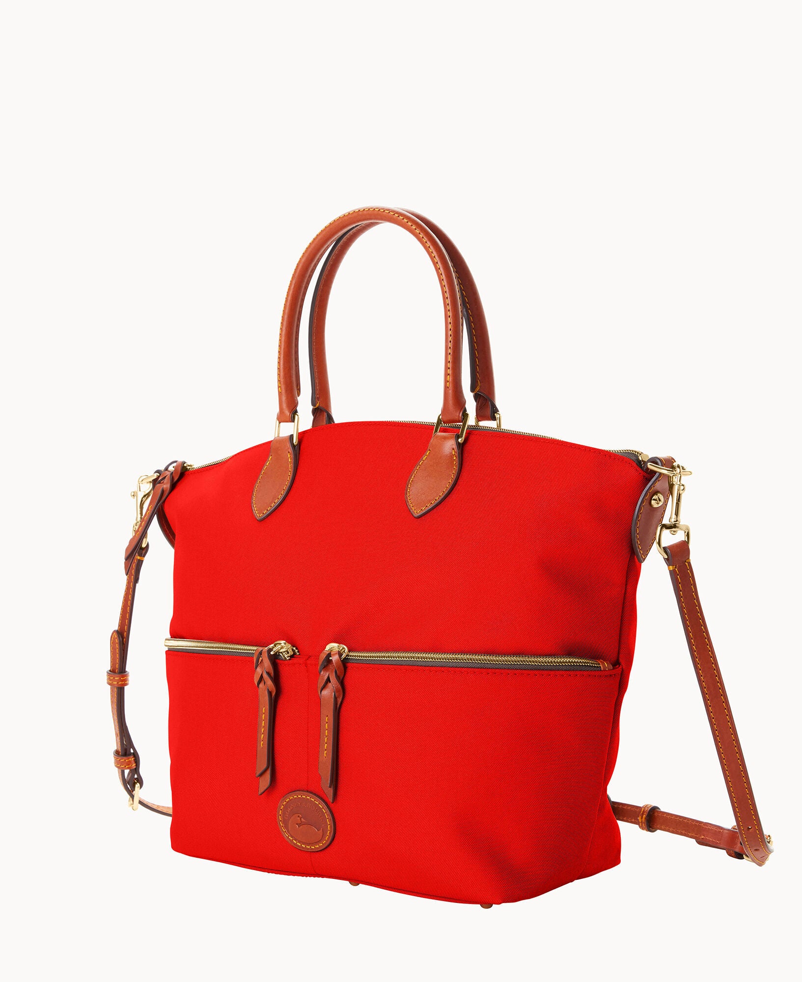 Nylon Large Pocket Satchel - Image 13