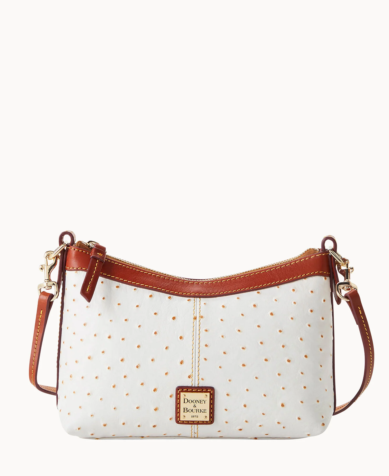 Ostrich Crossbody Pouch