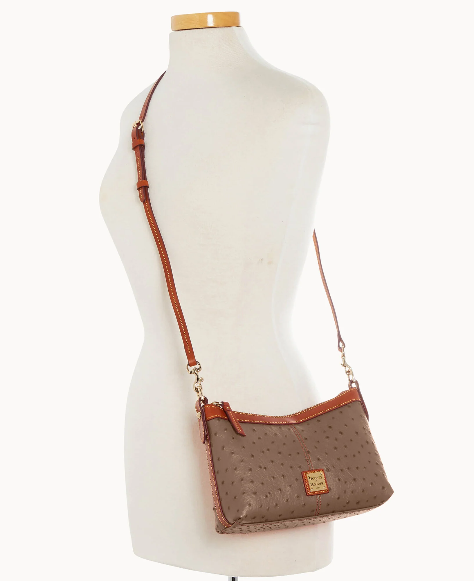 Ostrich Crossbody Pouch - Image 10